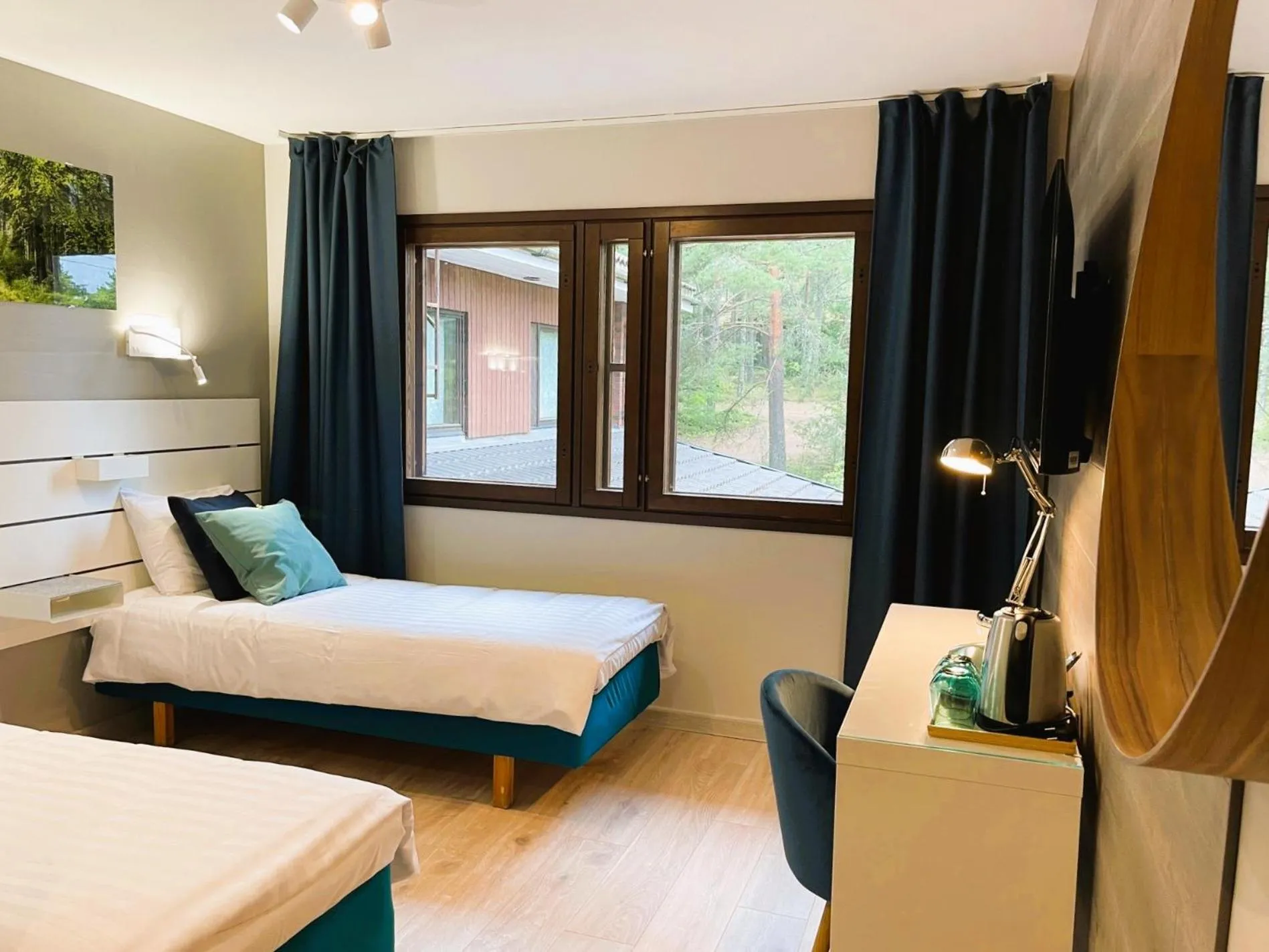 Bedroom, Bed in Beach Hotel Santalahti