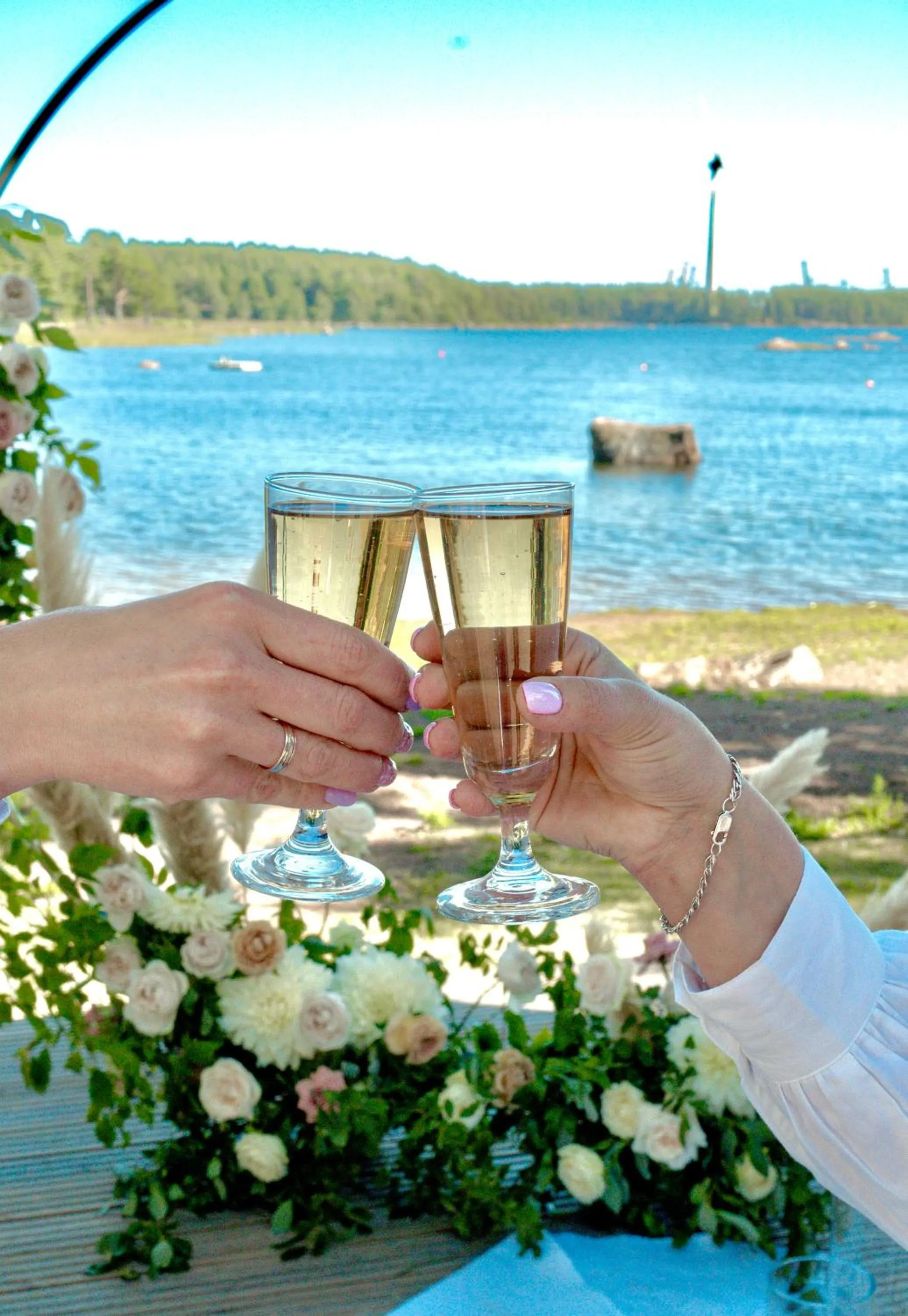 Sea view in Beach Hotel Santalahti
