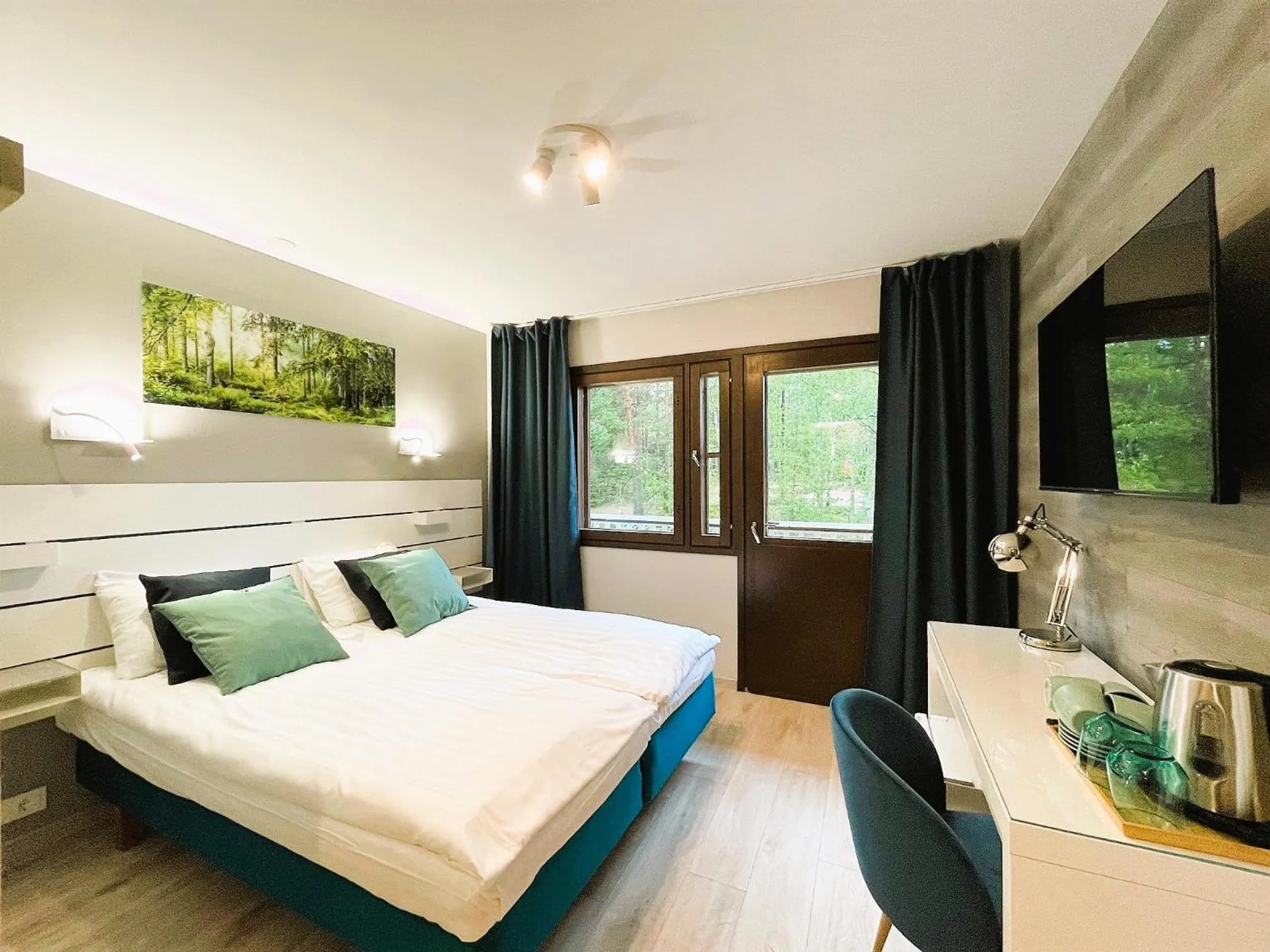 Bed in Beach Hotel Santalahti