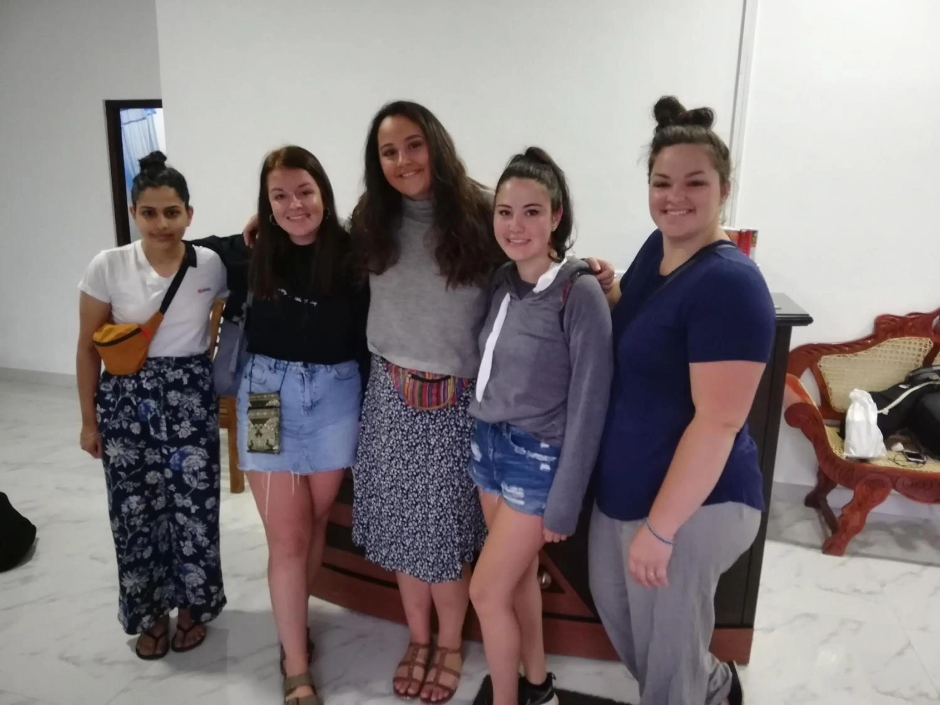 group of guests in Ella, Nine Arch Holiday Resort