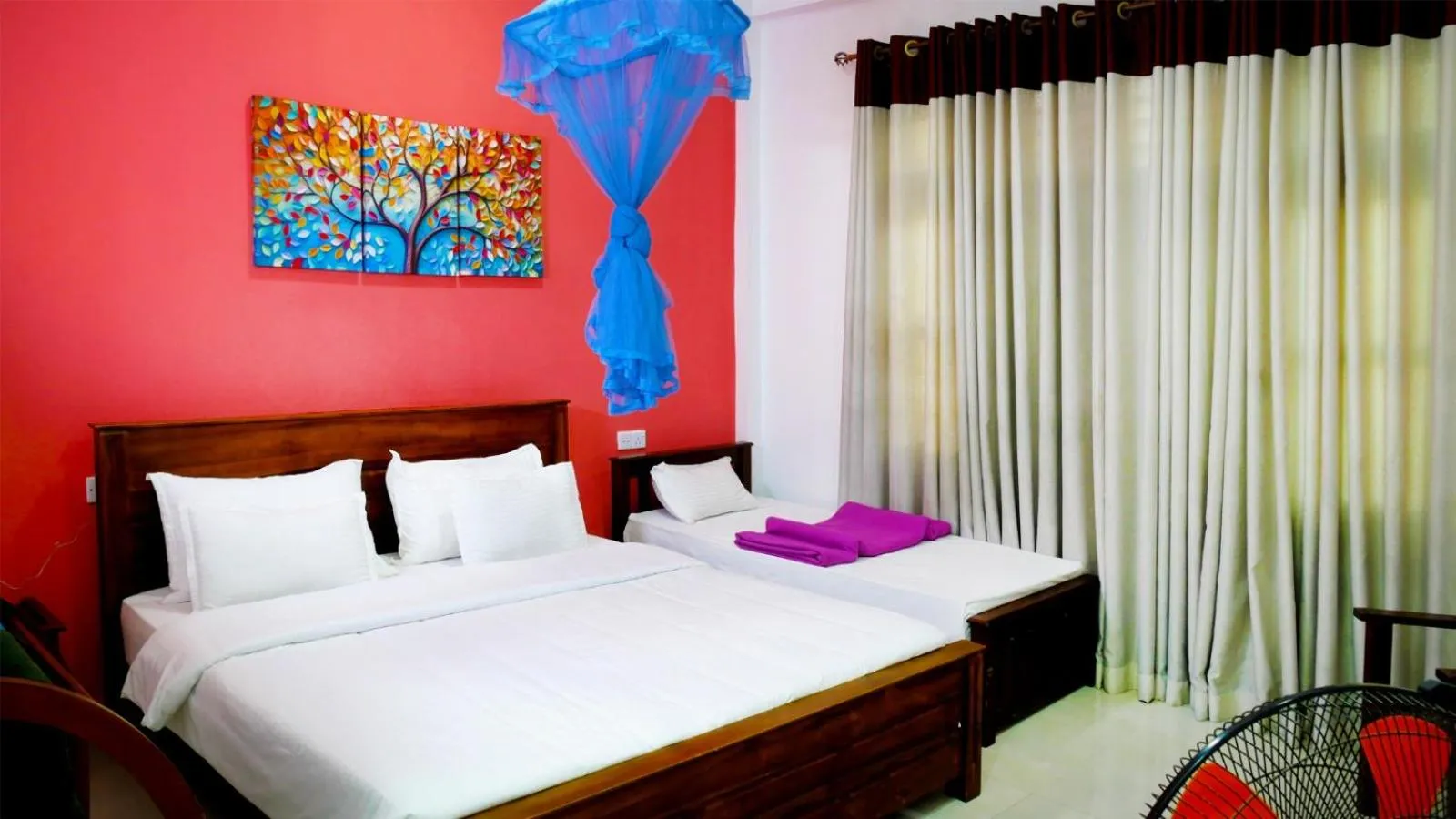 Bed in Ella, Nine Arch Holiday Resort