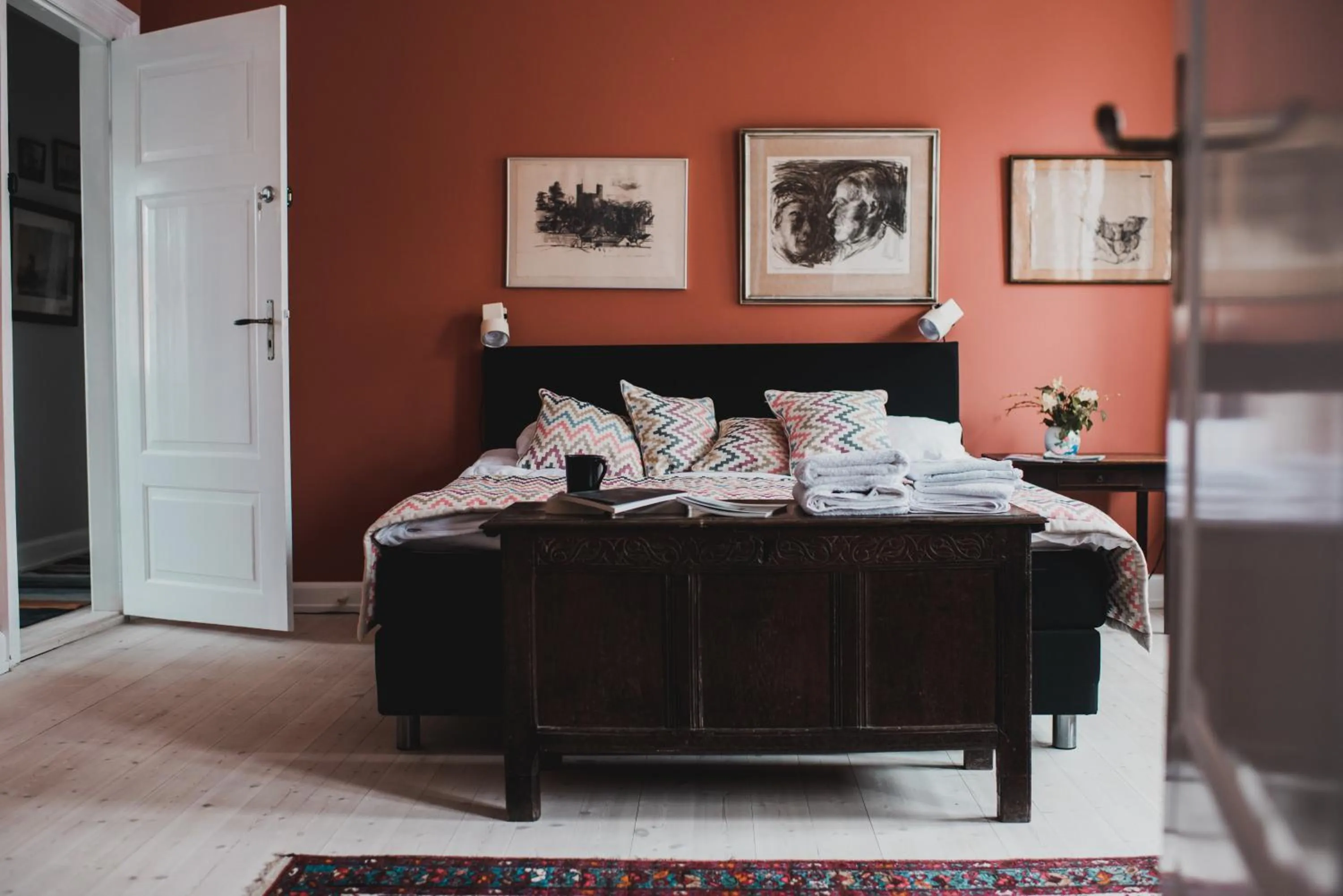 Bed in Kjobing Manor