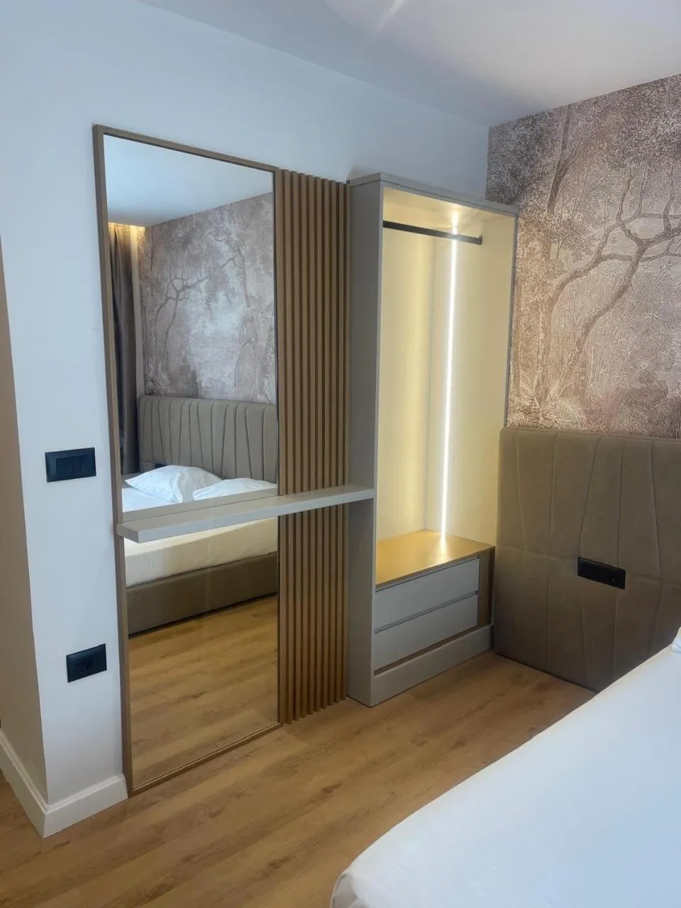 Bed in Hotel Piemonte