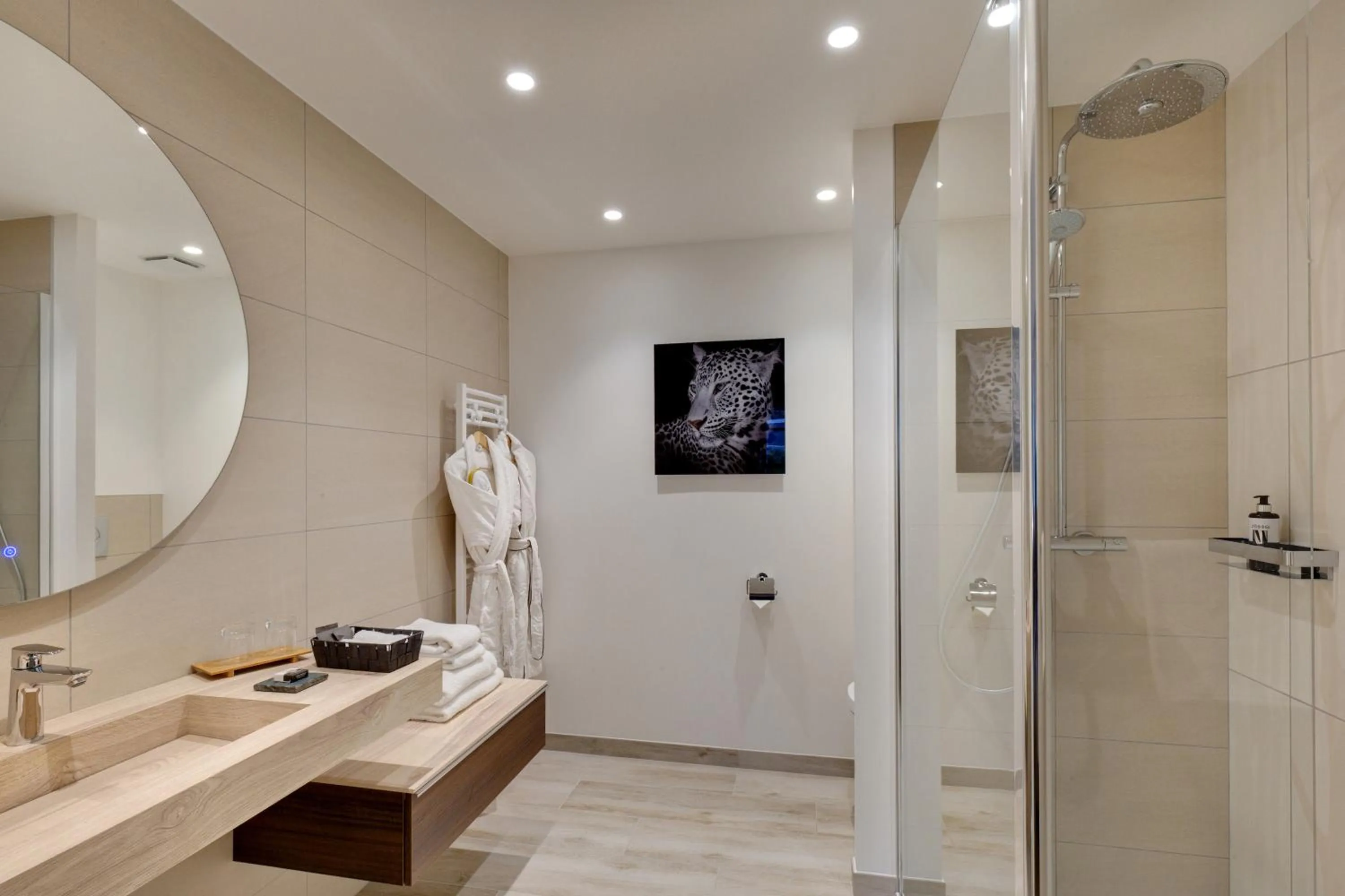 Shower in La Côte Saint Jacques