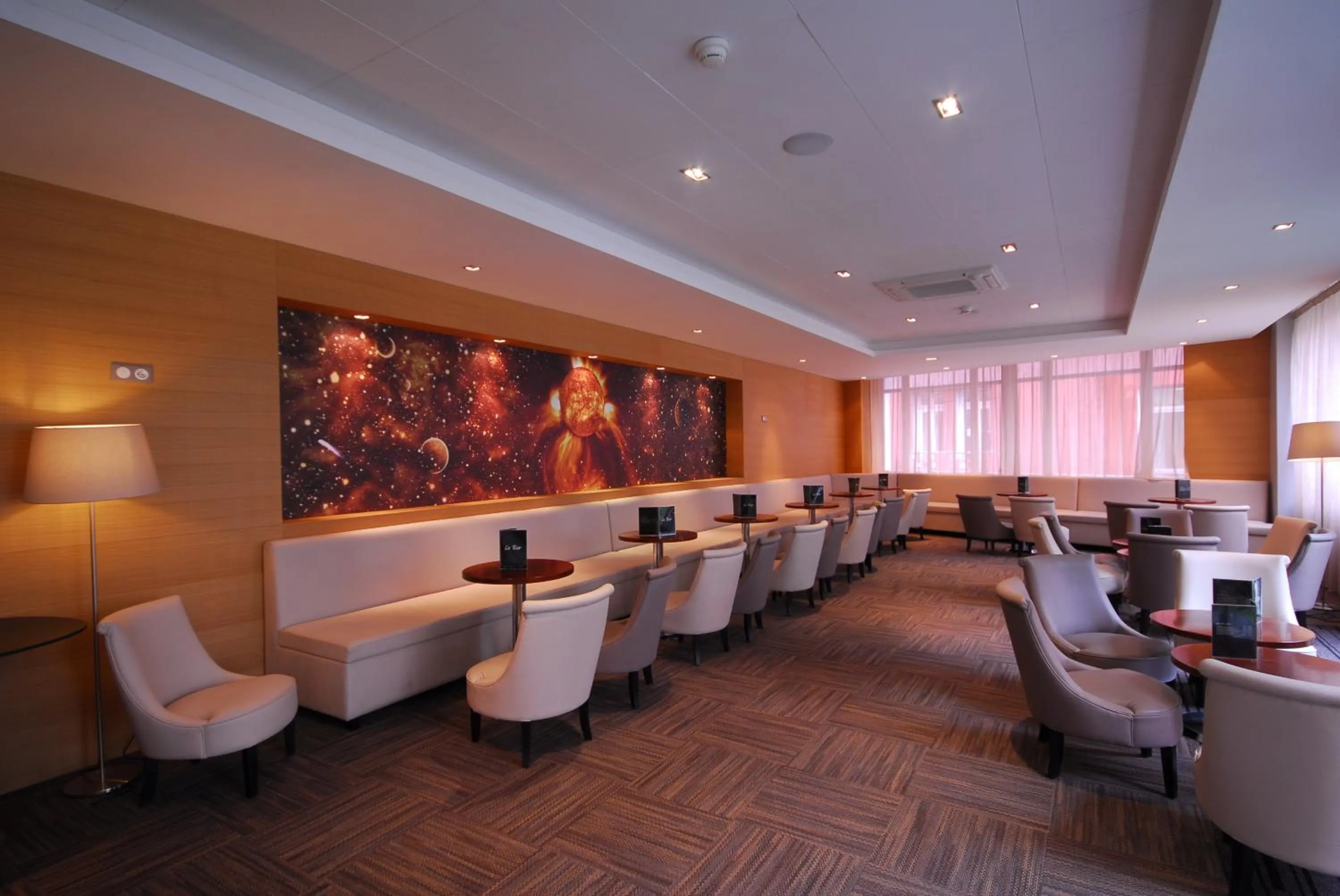 Lounge or bar in Hôtel Stella