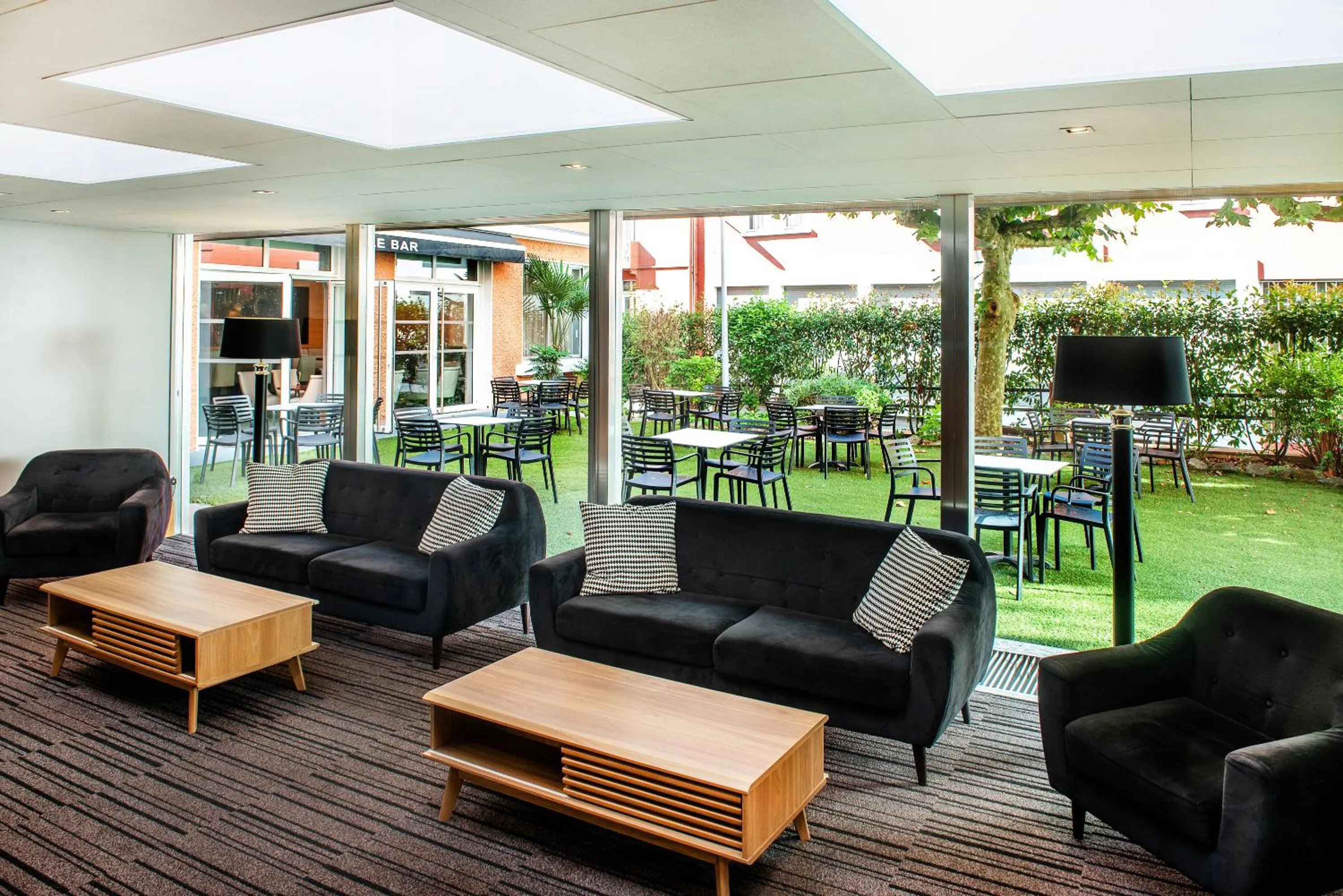 Seating area in Hôtel Stella