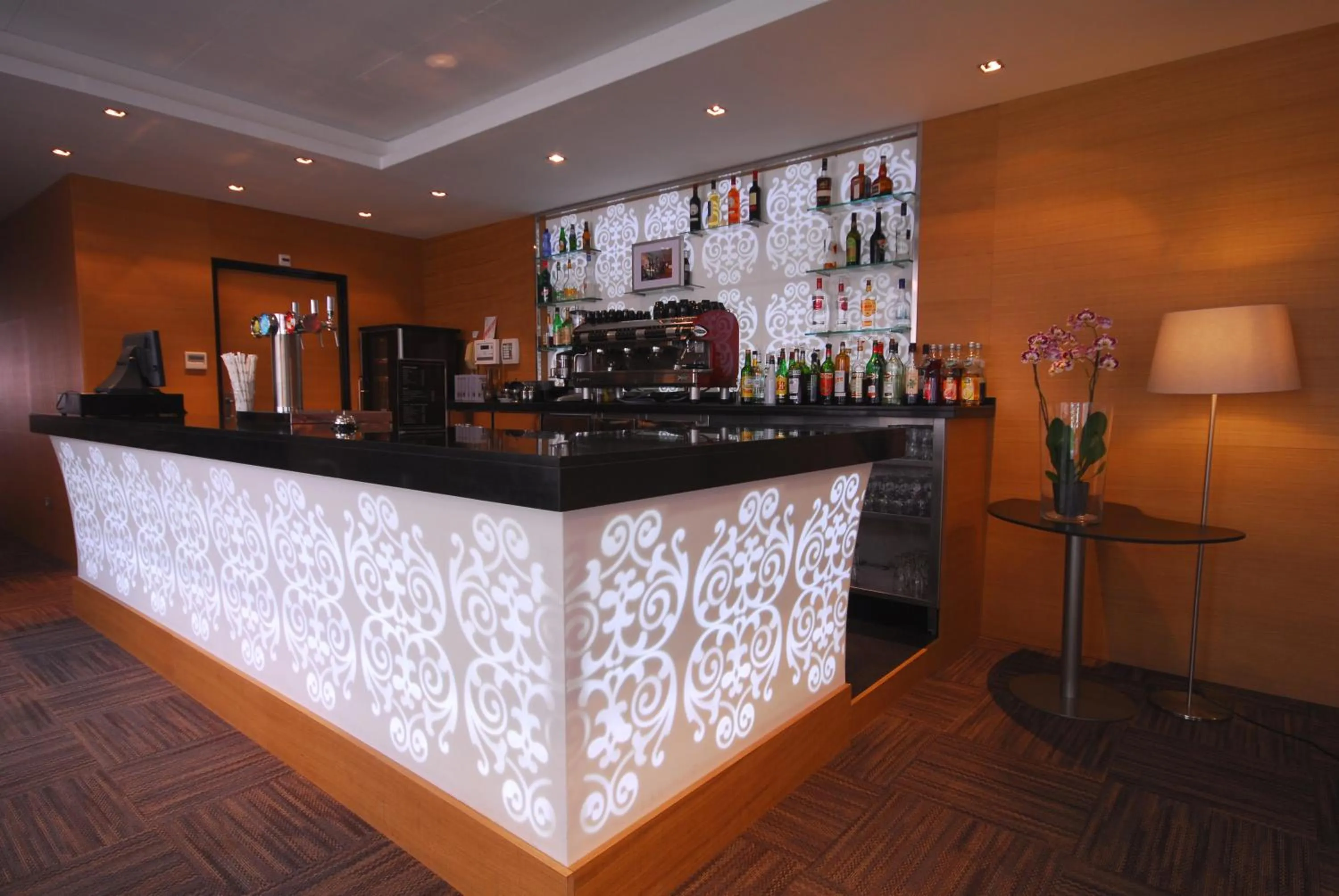 Lounge or bar in Hôtel Stella