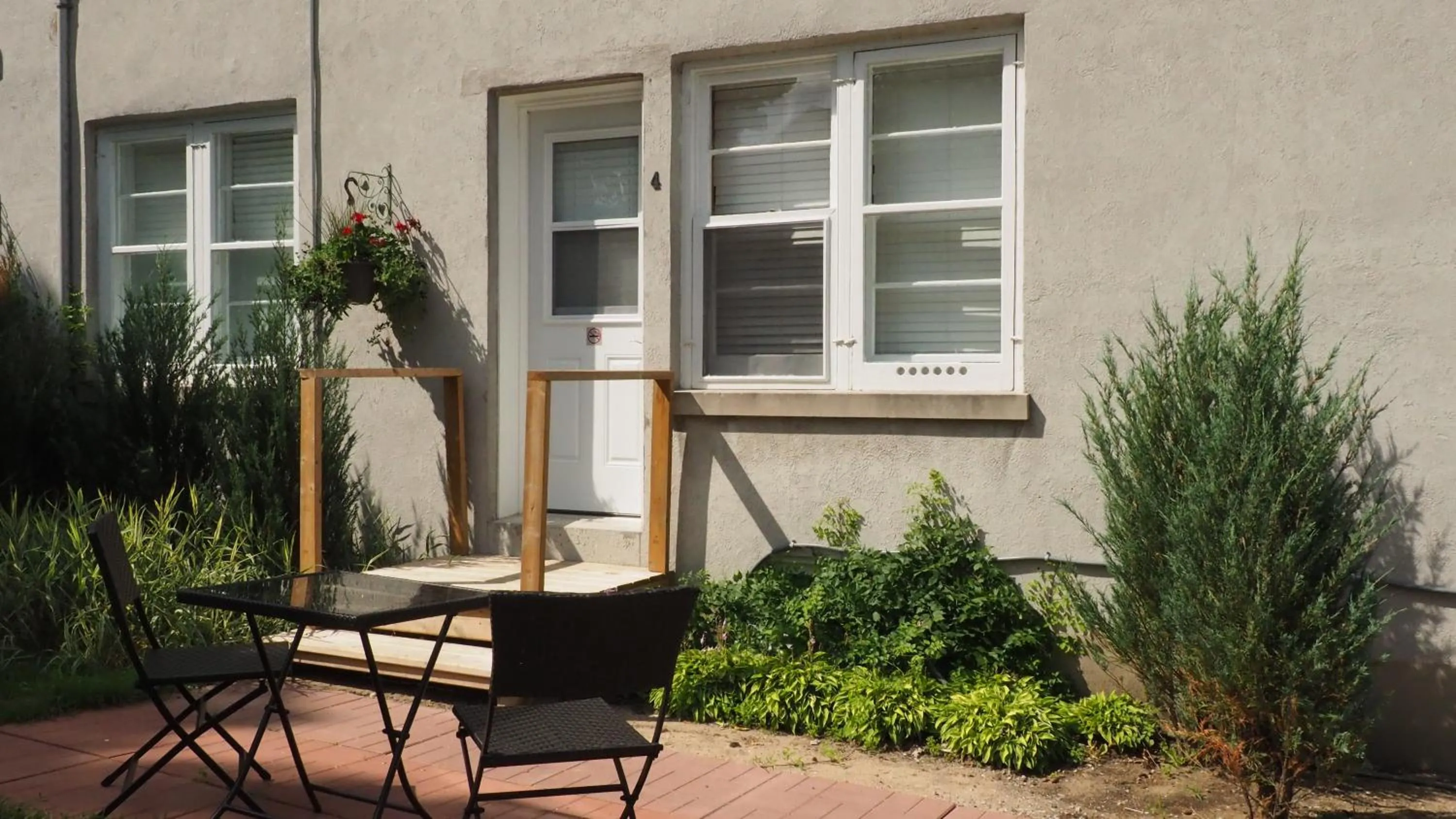 Garden view in Parkside House