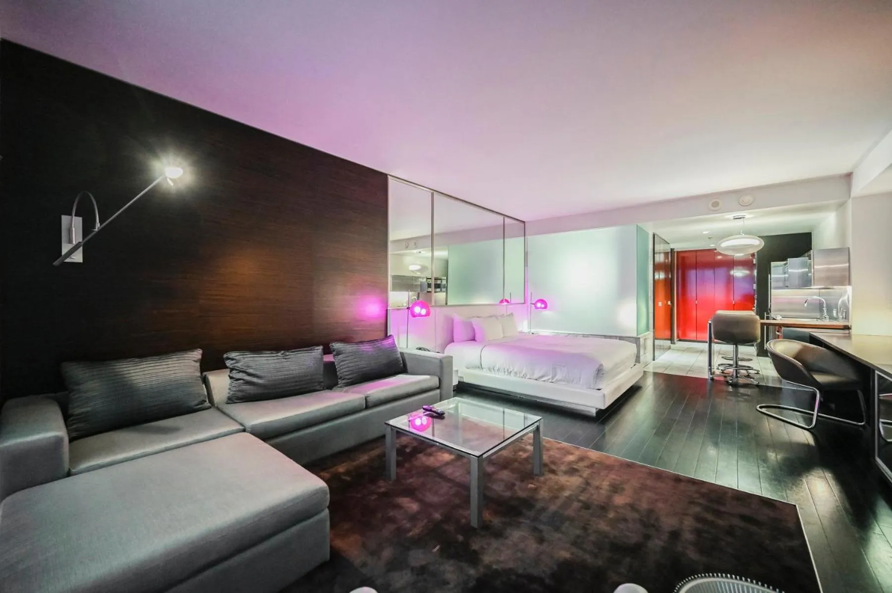 Photo of the whole room, Bed in StripViewSuites Two-Bedroom Conjoined Suite at Palms Place