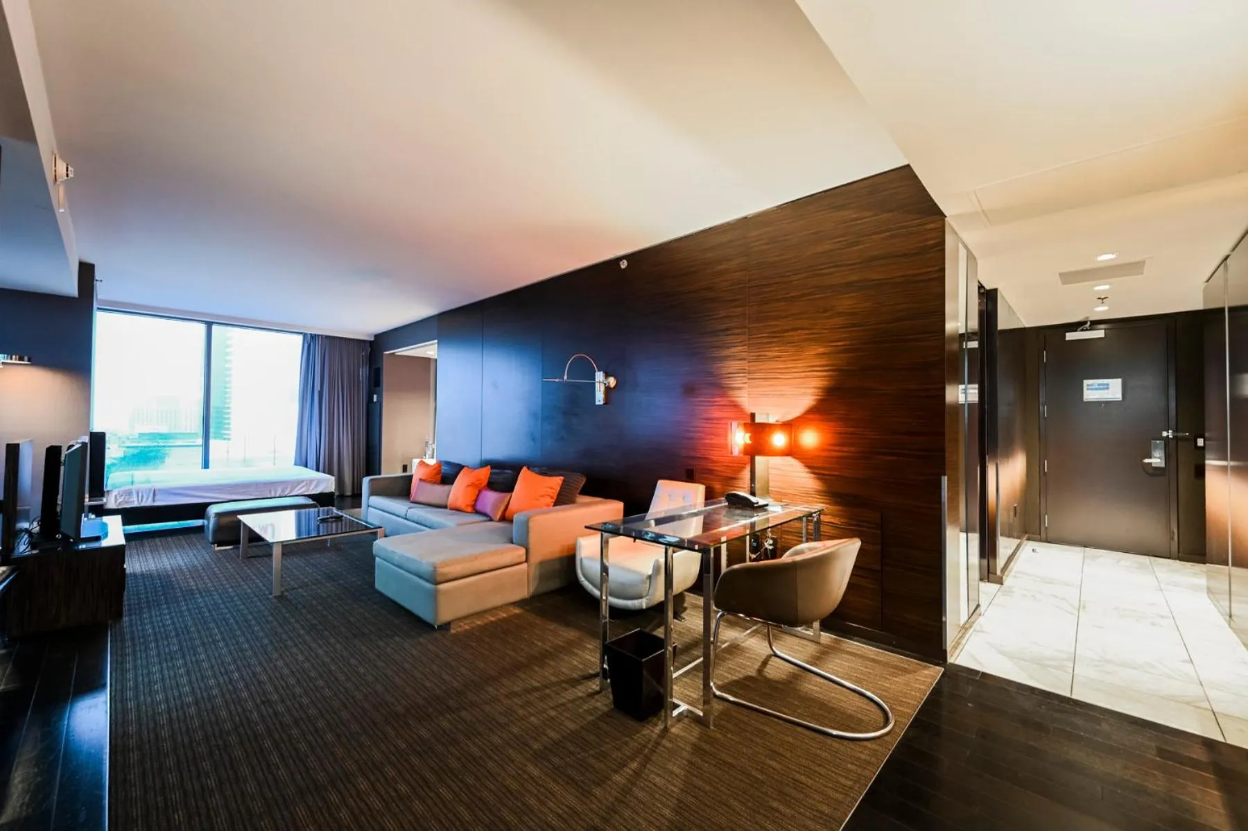 Photo of the whole room in StripViewSuites Two-Bedroom Conjoined Suite at Palms Place