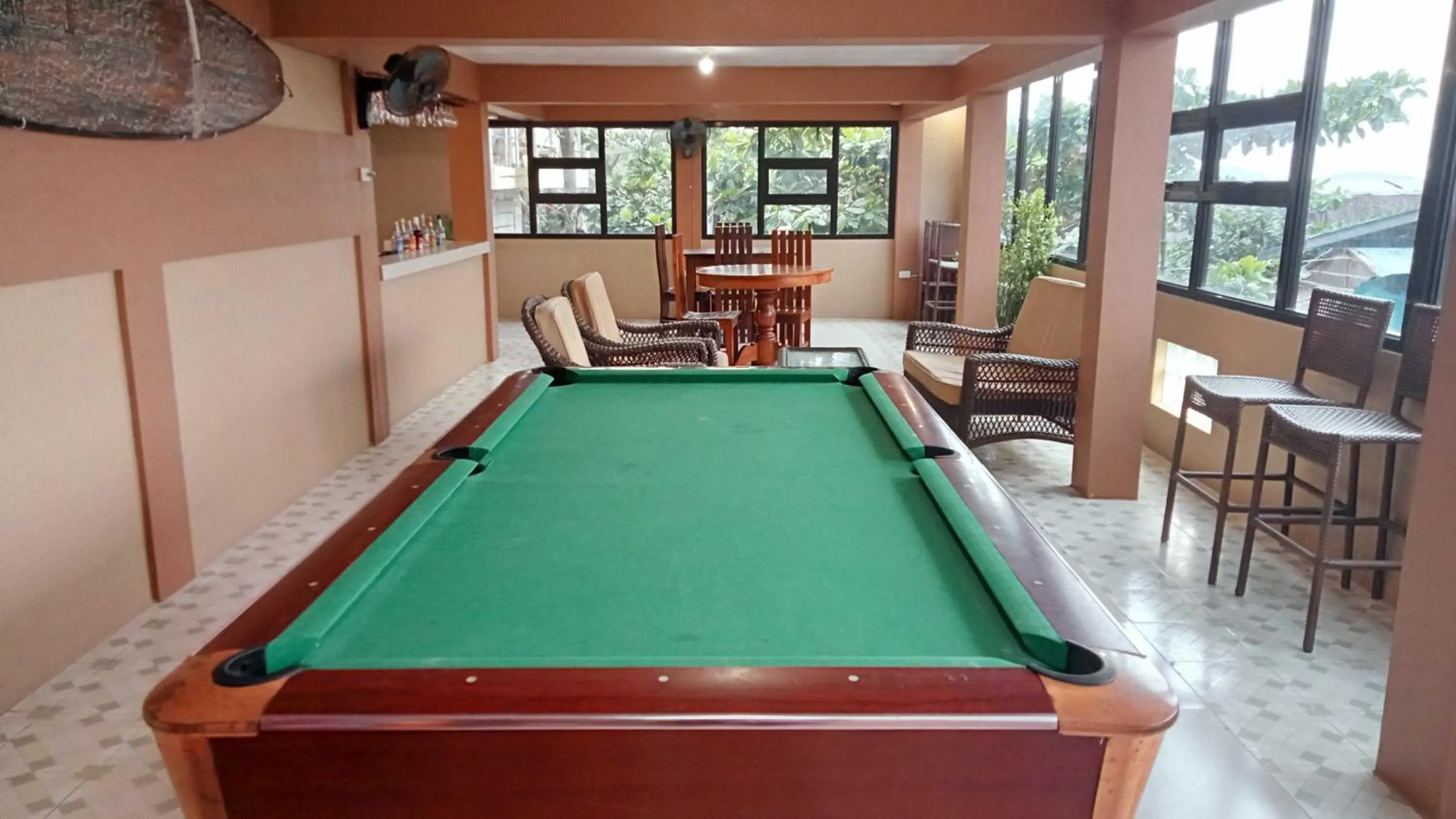 Billiard in Mope Beach Resort