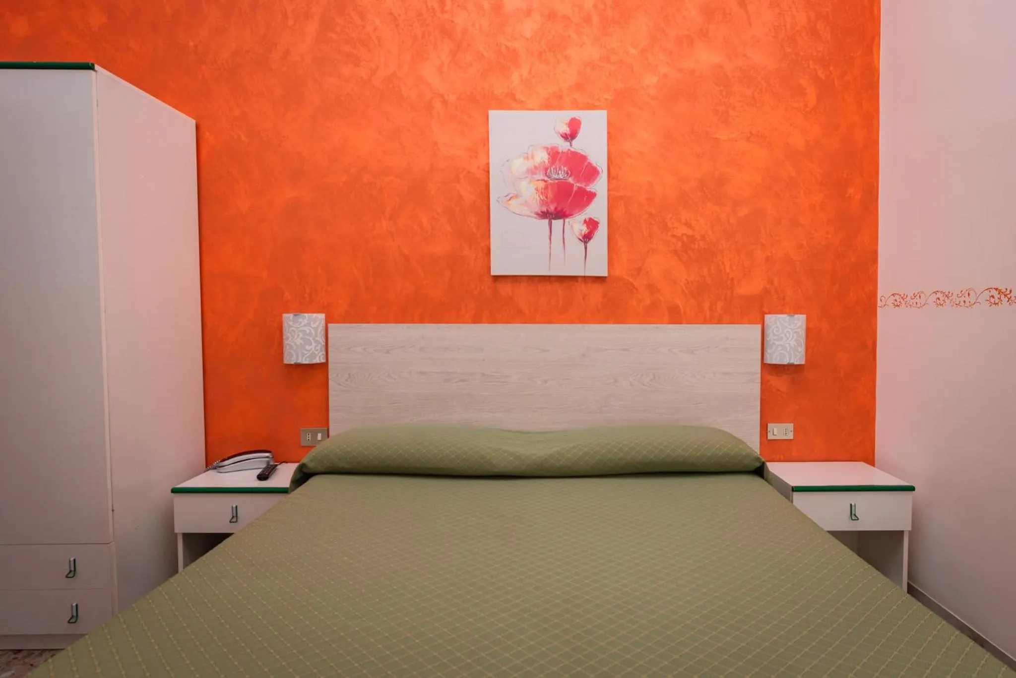 Bed in Hotel Baia Verde