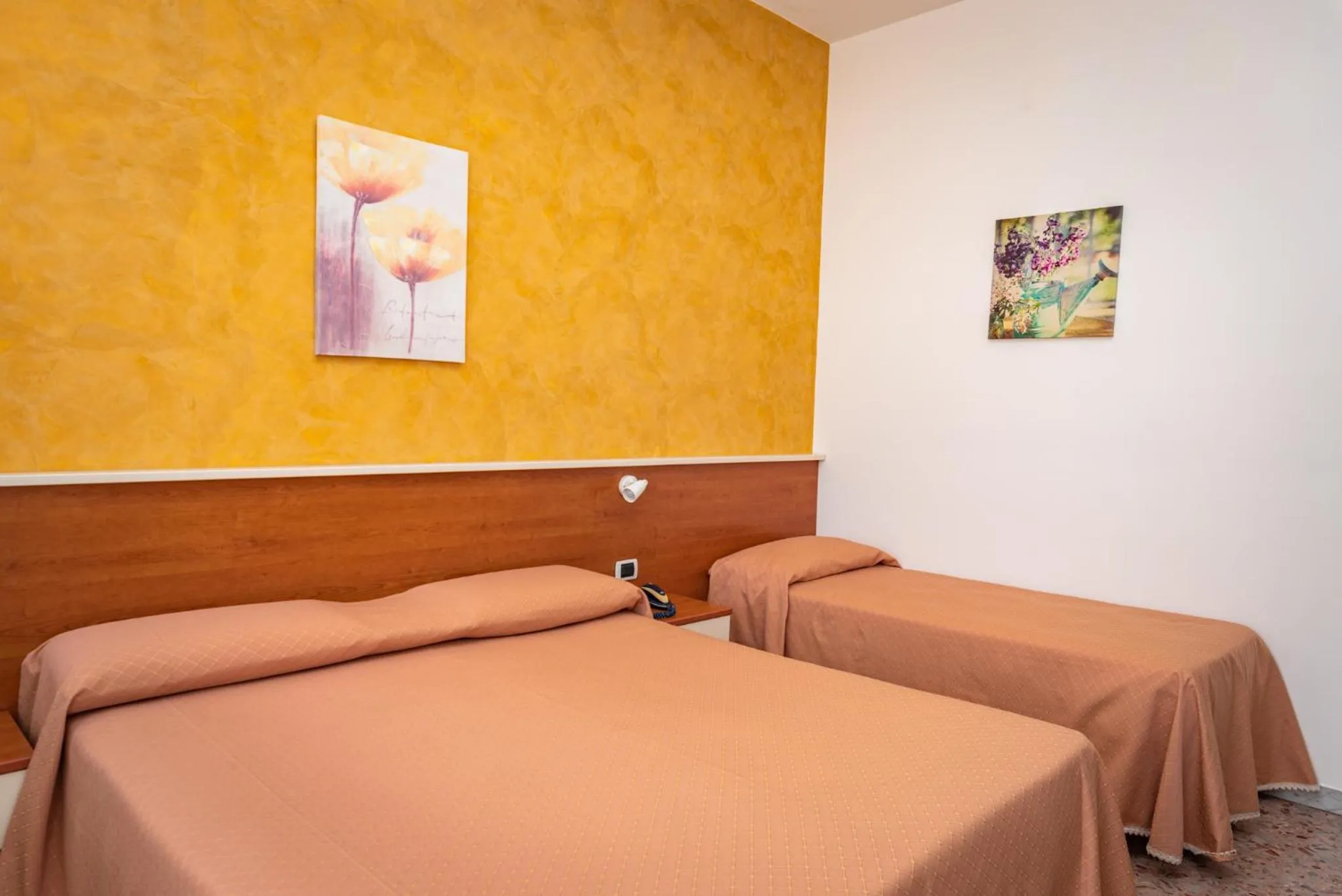 Bed in Hotel Baia Verde