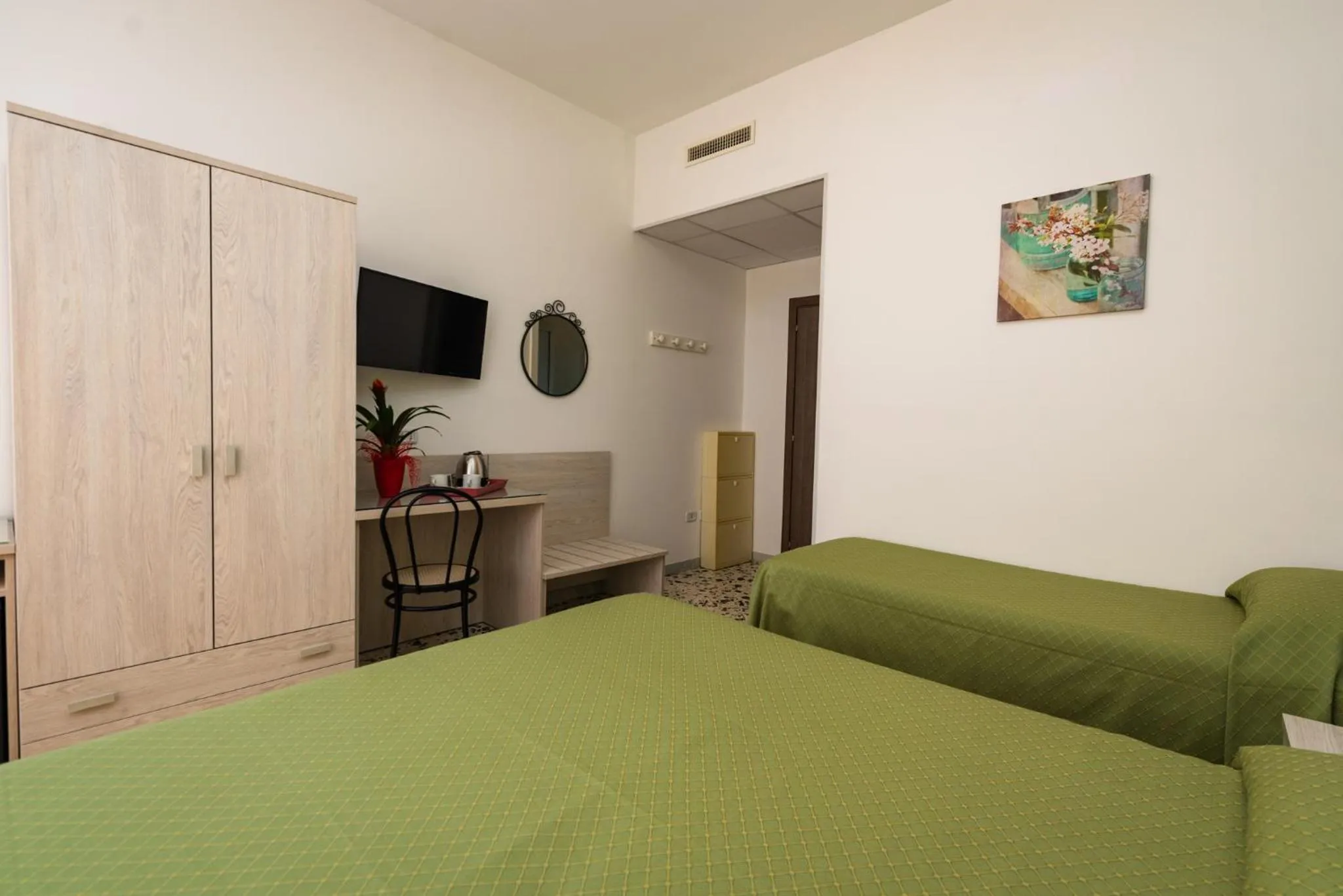 Bed in Hotel Baia Verde