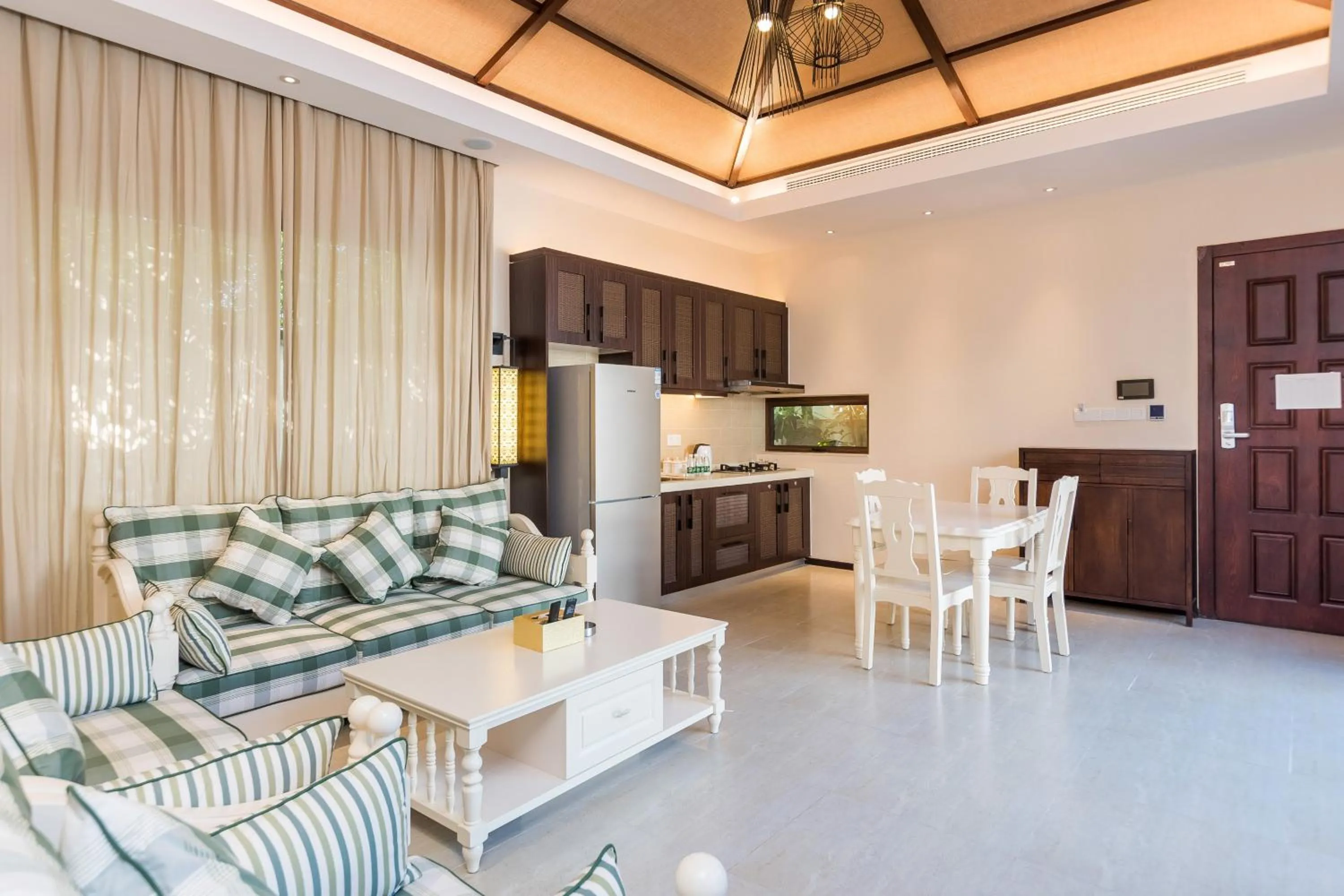 Living room in Sanya Haitang Bay Mushe Villa