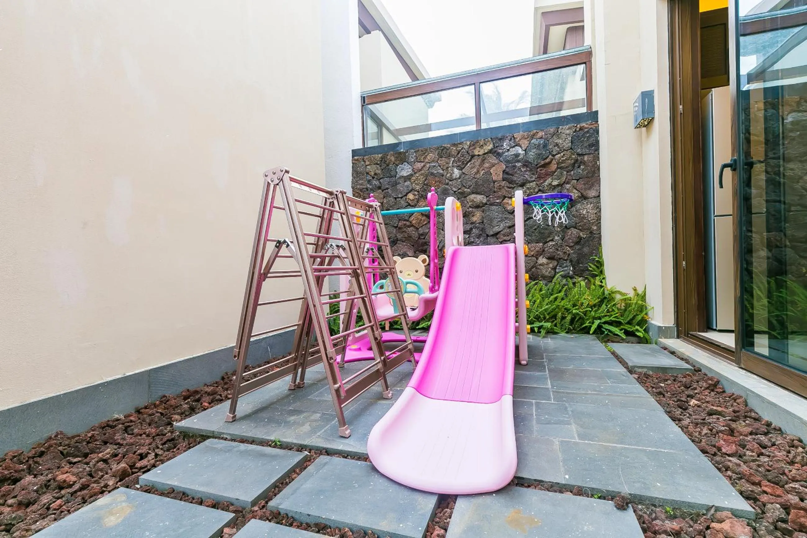 Children play ground in Sanya Haitang Bay Mushe Villa