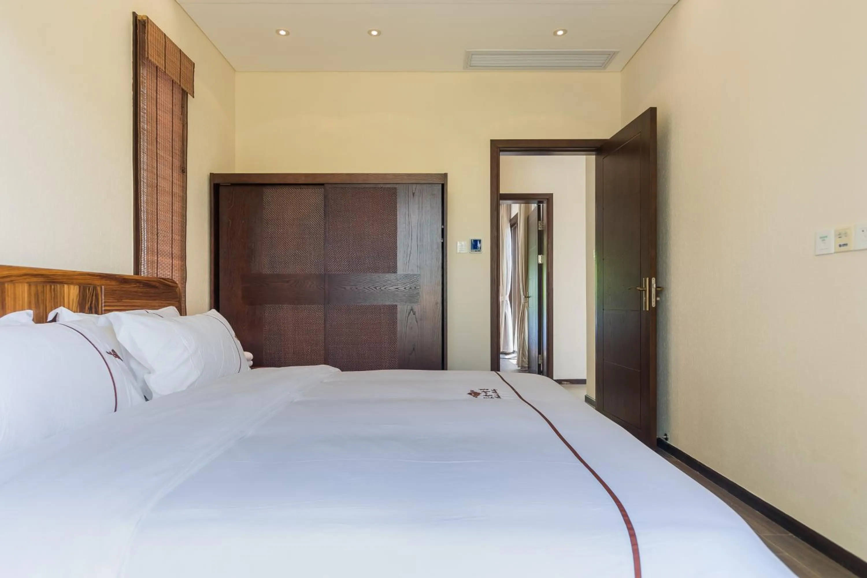 Bedroom, Bed in Sanya Haitang Bay Mushe Villa