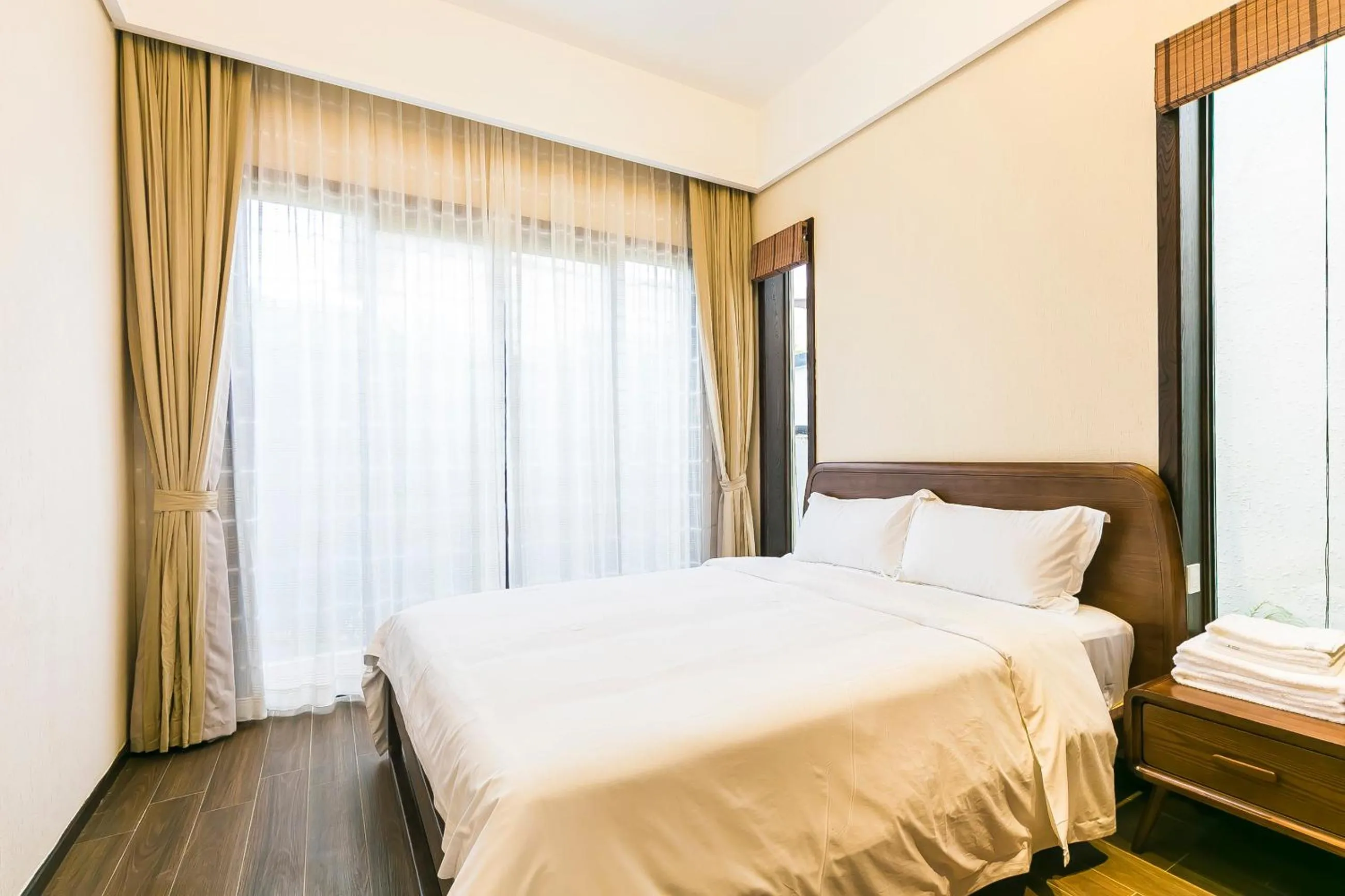 Bedroom, Bed in Sanya Haitang Bay Mushe Villa