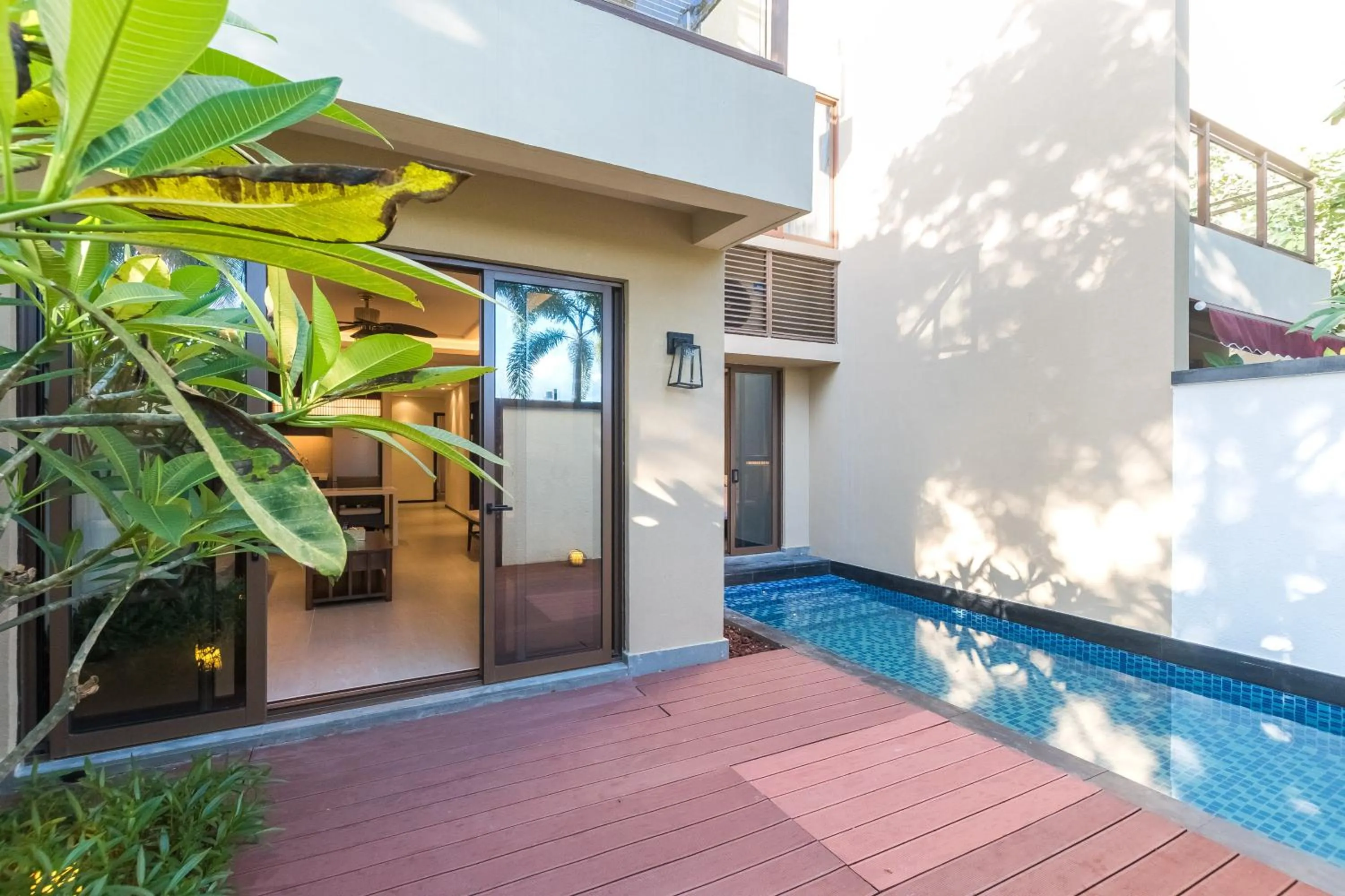 Swimming pool in Sanya Haitang Bay Mushe Villa