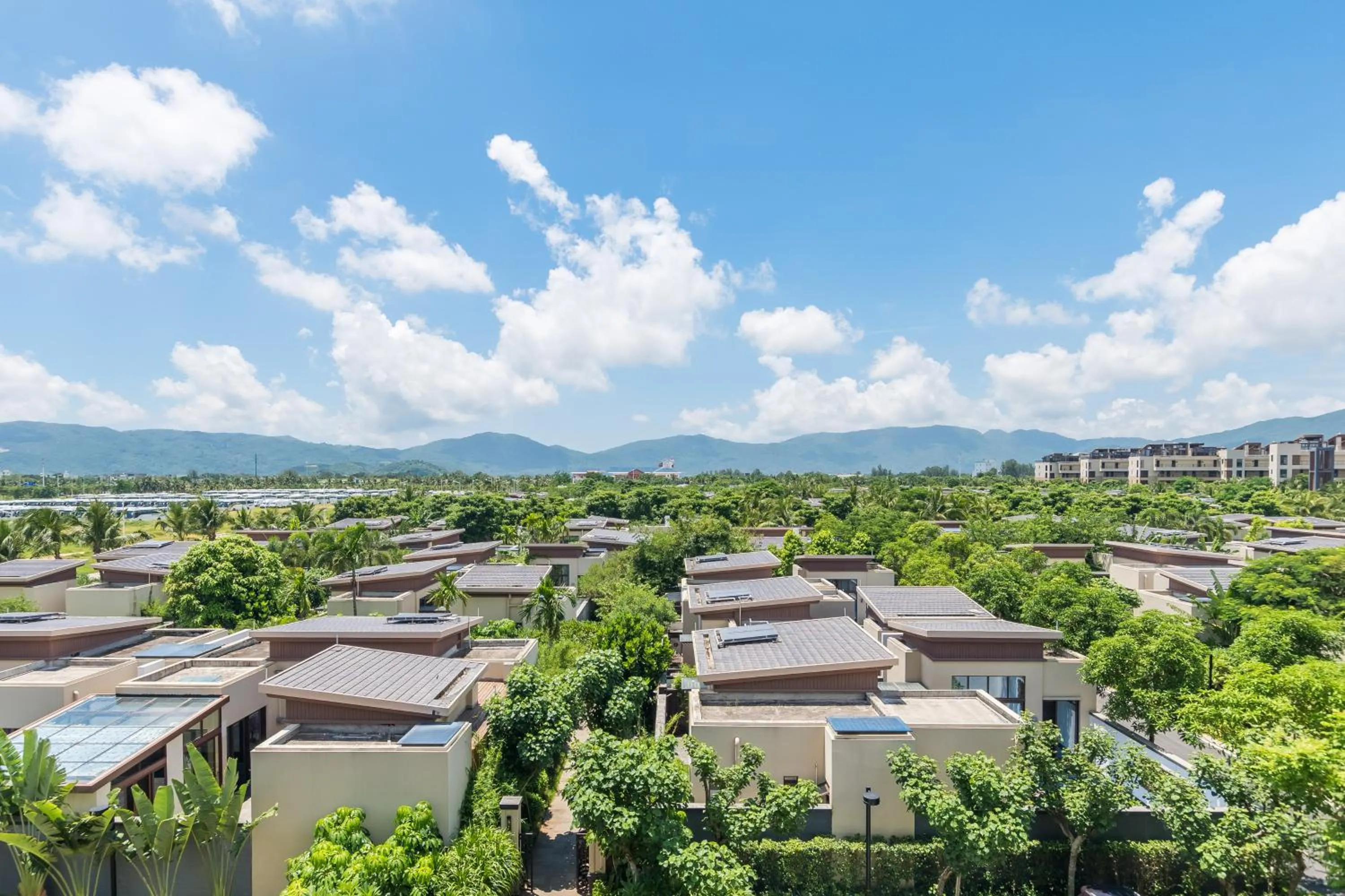 Street view in Sanya Haitang Bay Mushe Villa