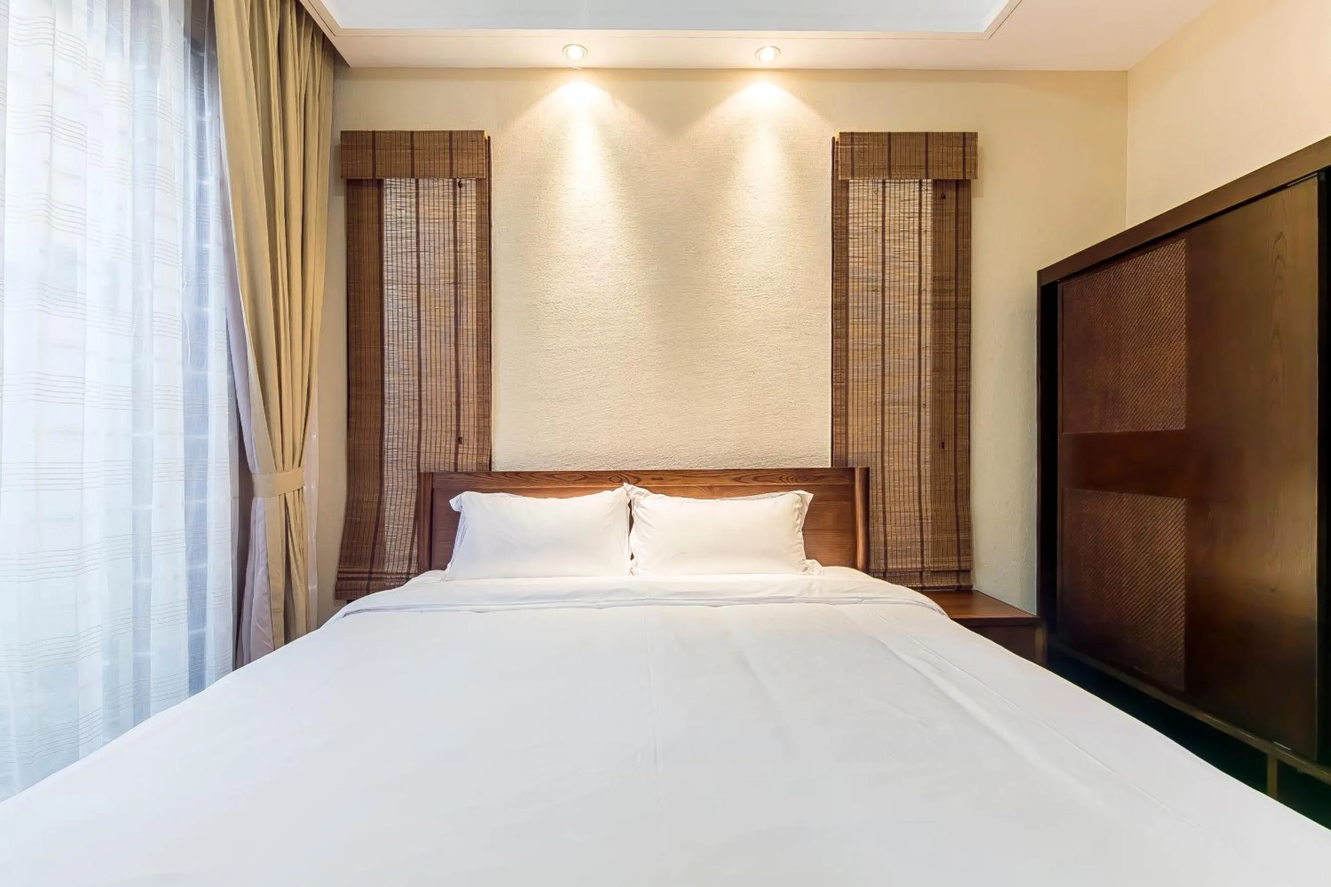 Bedroom, Bed in Sanya Haitang Bay Mushe Villa