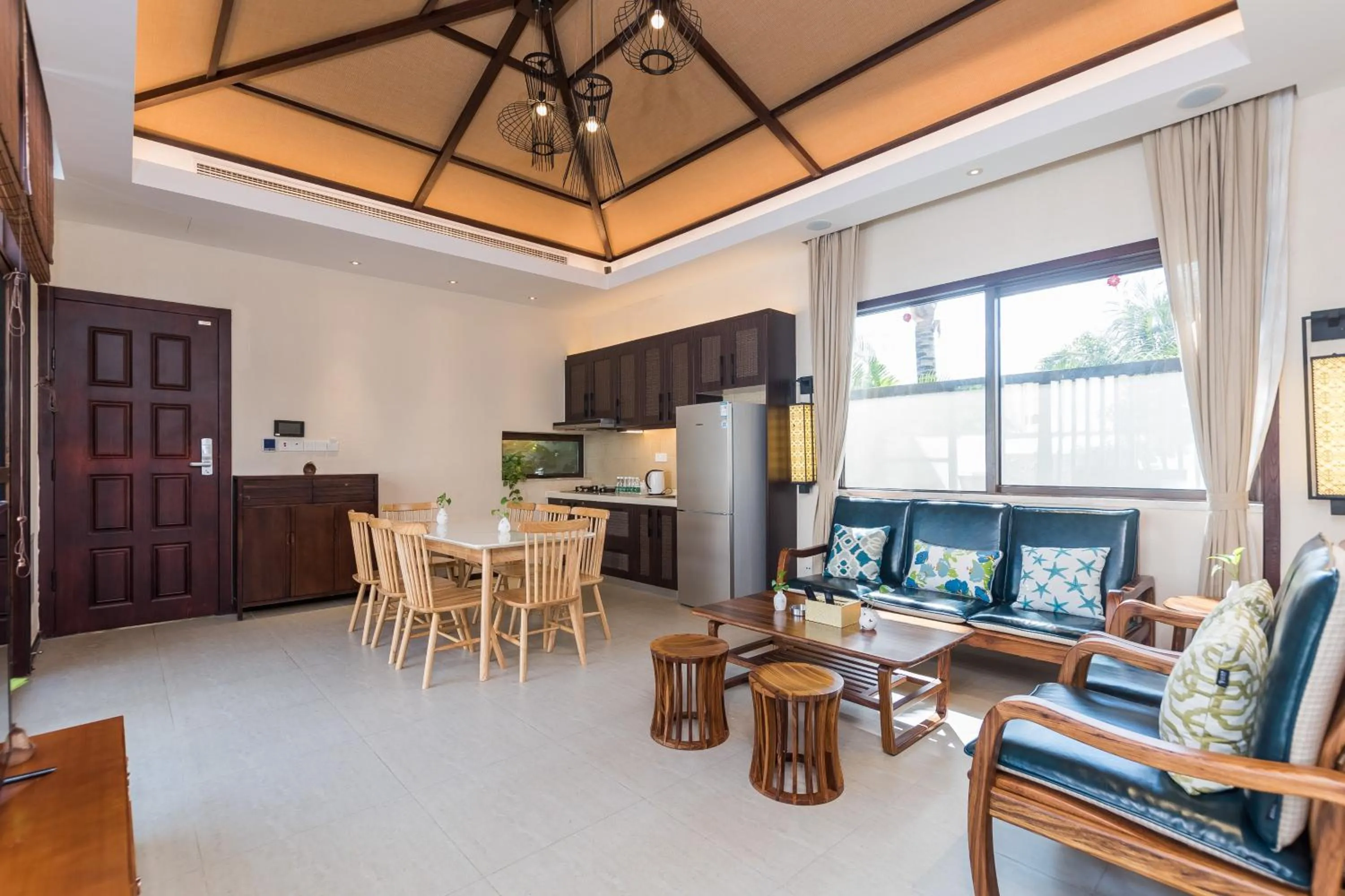 Living room in Sanya Haitang Bay Mushe Villa