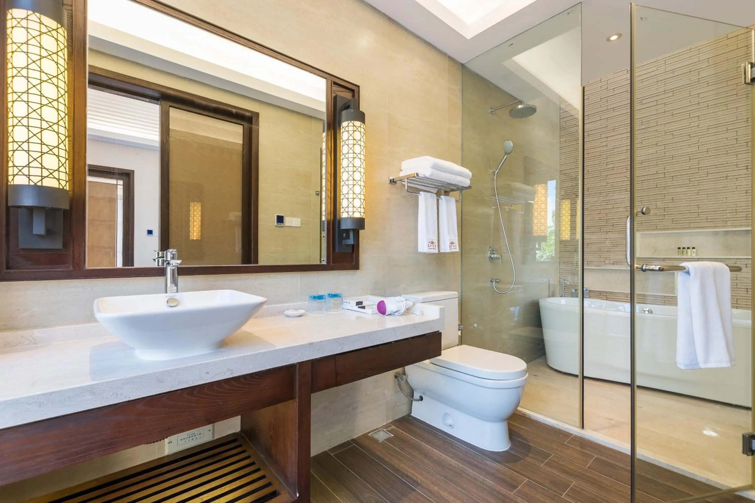 Bathroom in Sanya Haitang Bay Mushe Villa