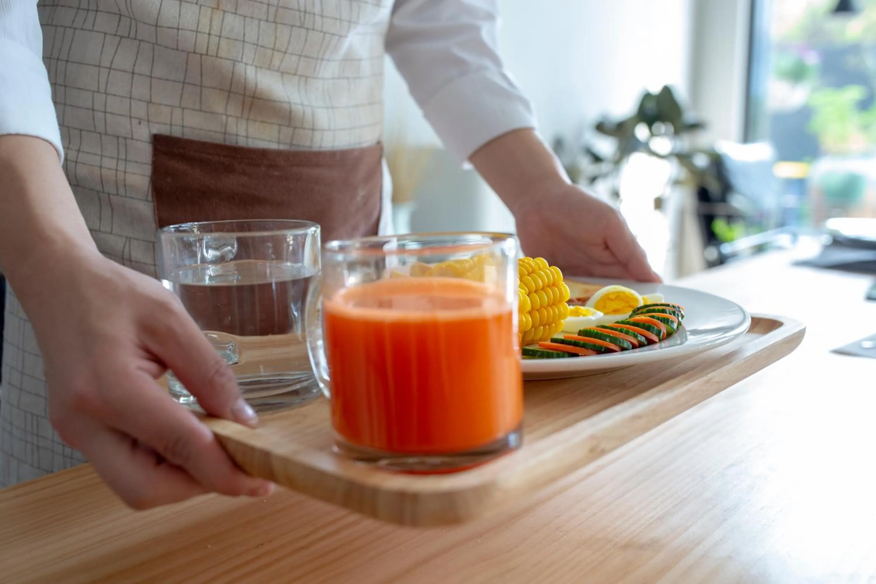 Breakfast in Urban Rosa Cafe&Inn