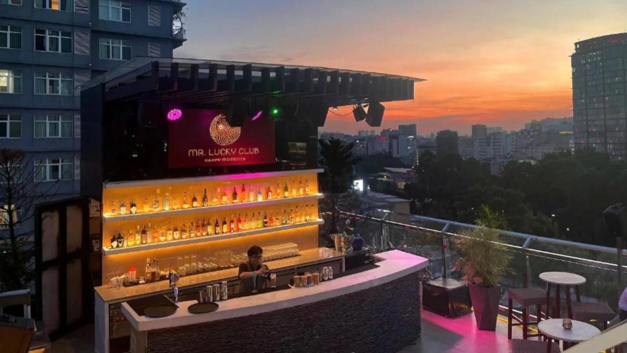 View (from property/room) in Happy Life Grand Hotel & Rooftop Skybar