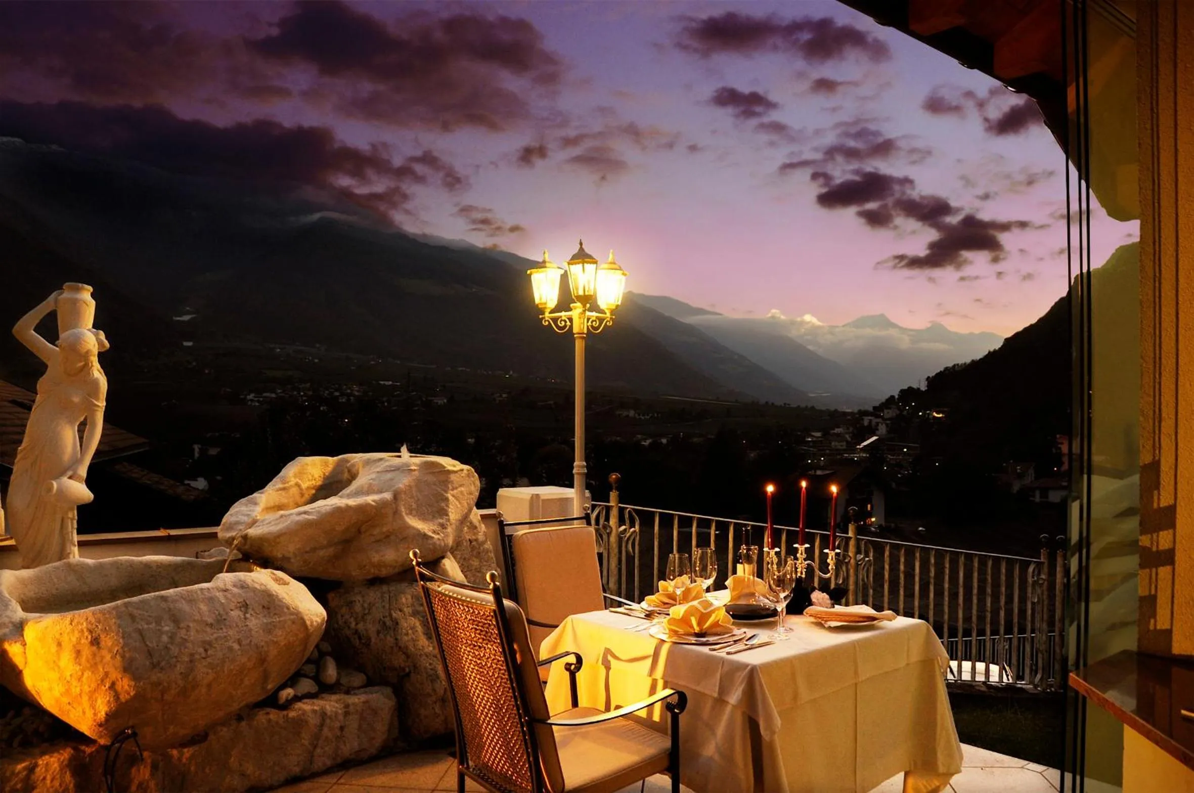 Balcony/Terrace in Hotel Funggashof