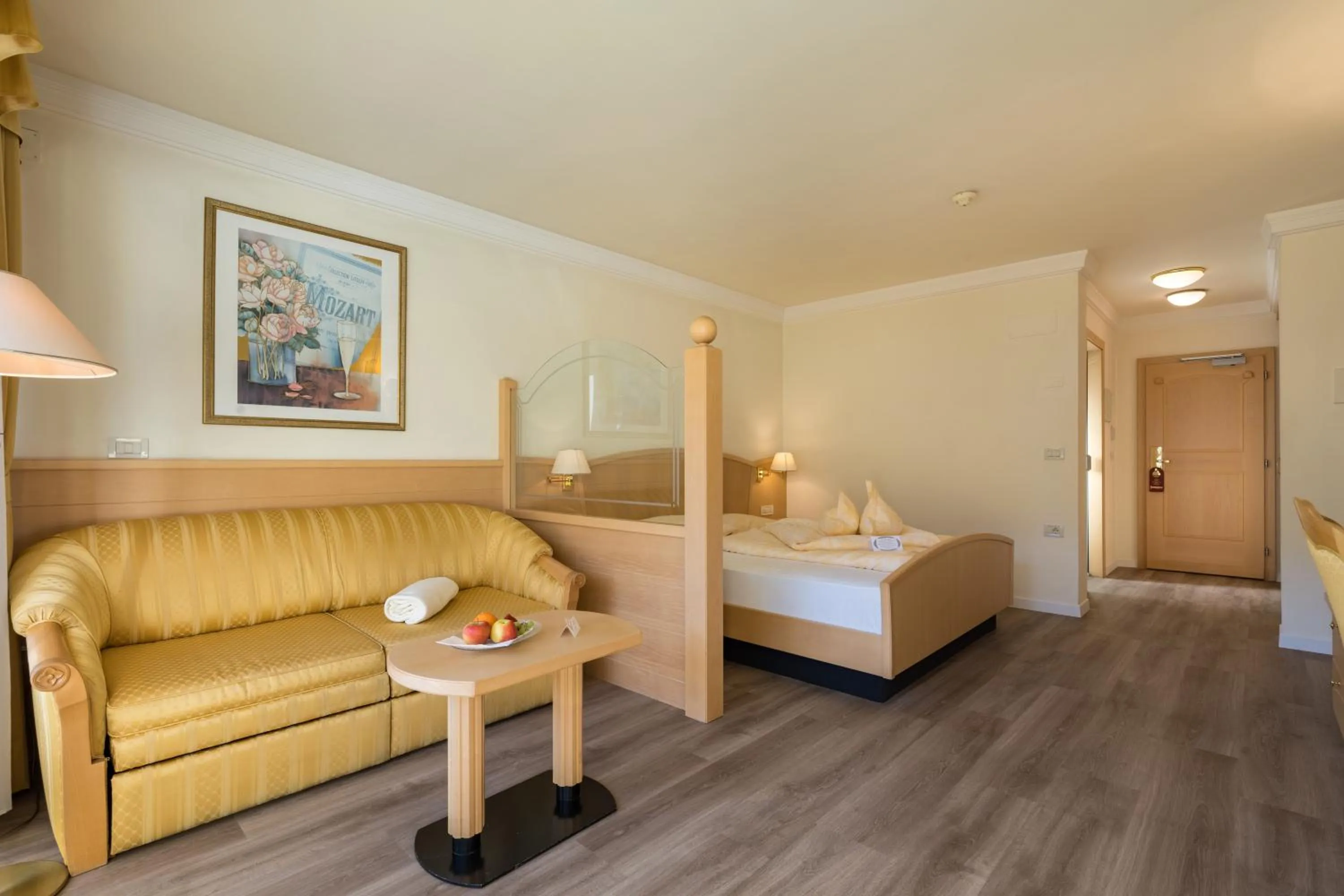 Bed in Hotel Funggashof