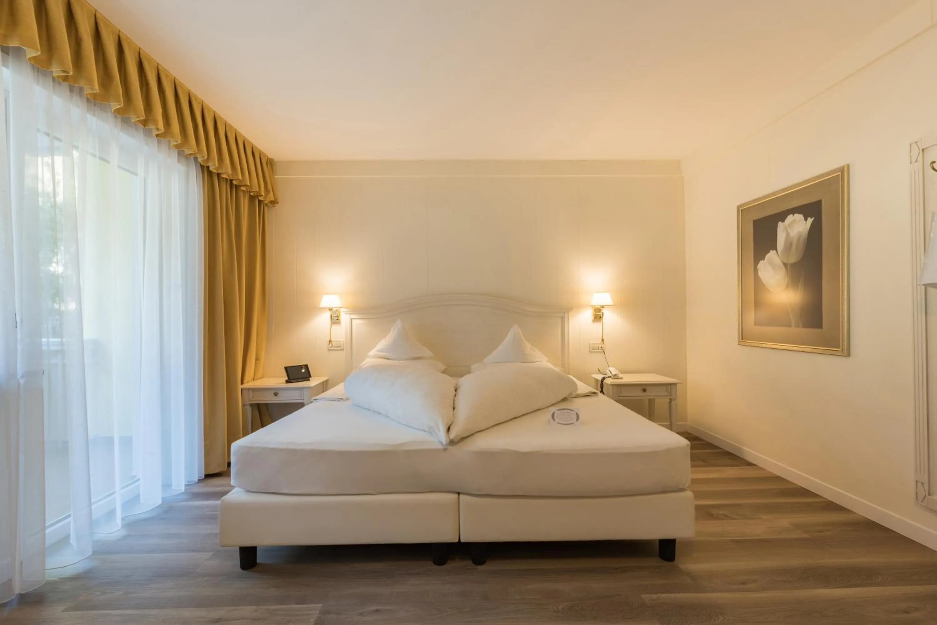 Bed in Hotel Funggashof