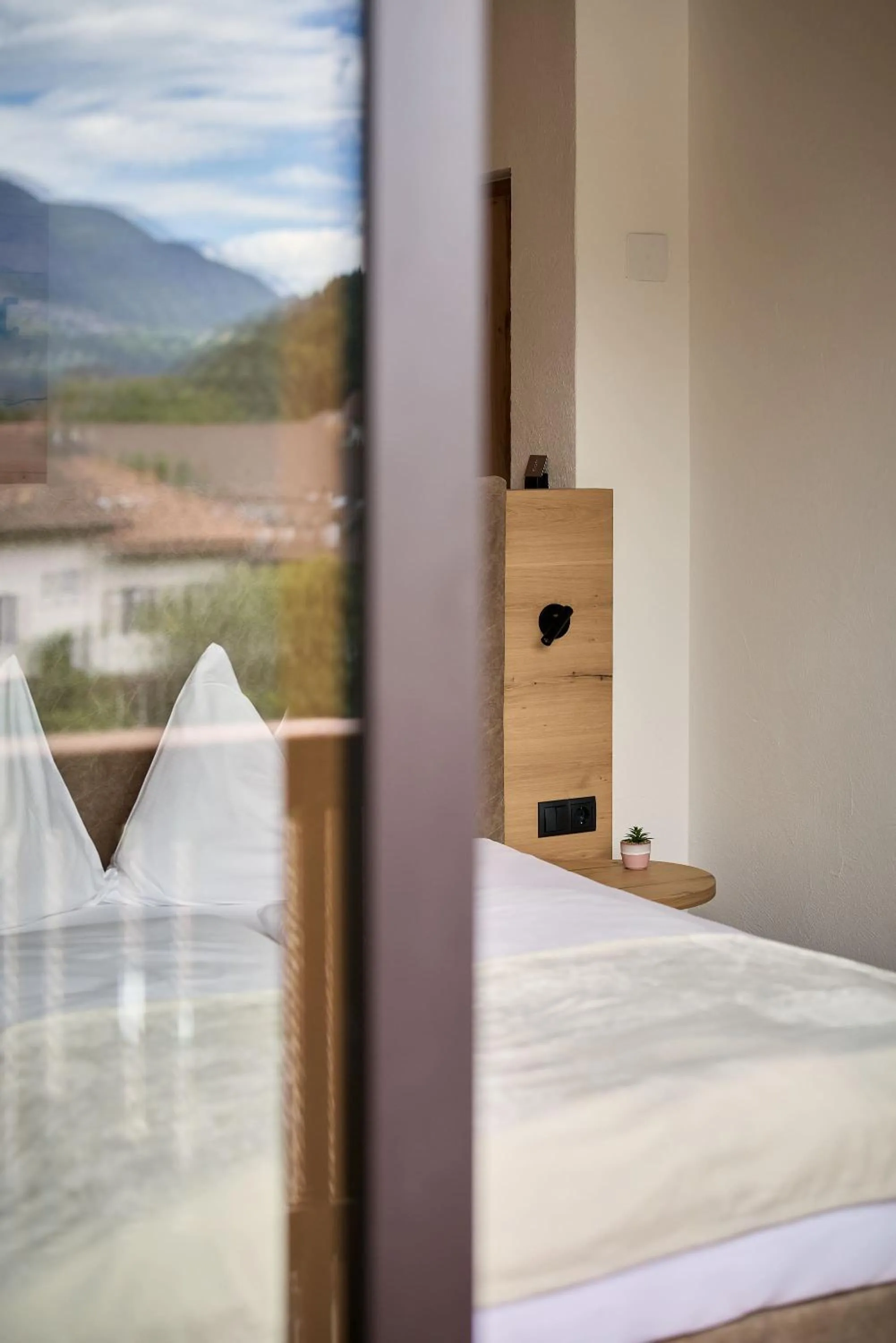 Bed in Hotel Schmuckhof