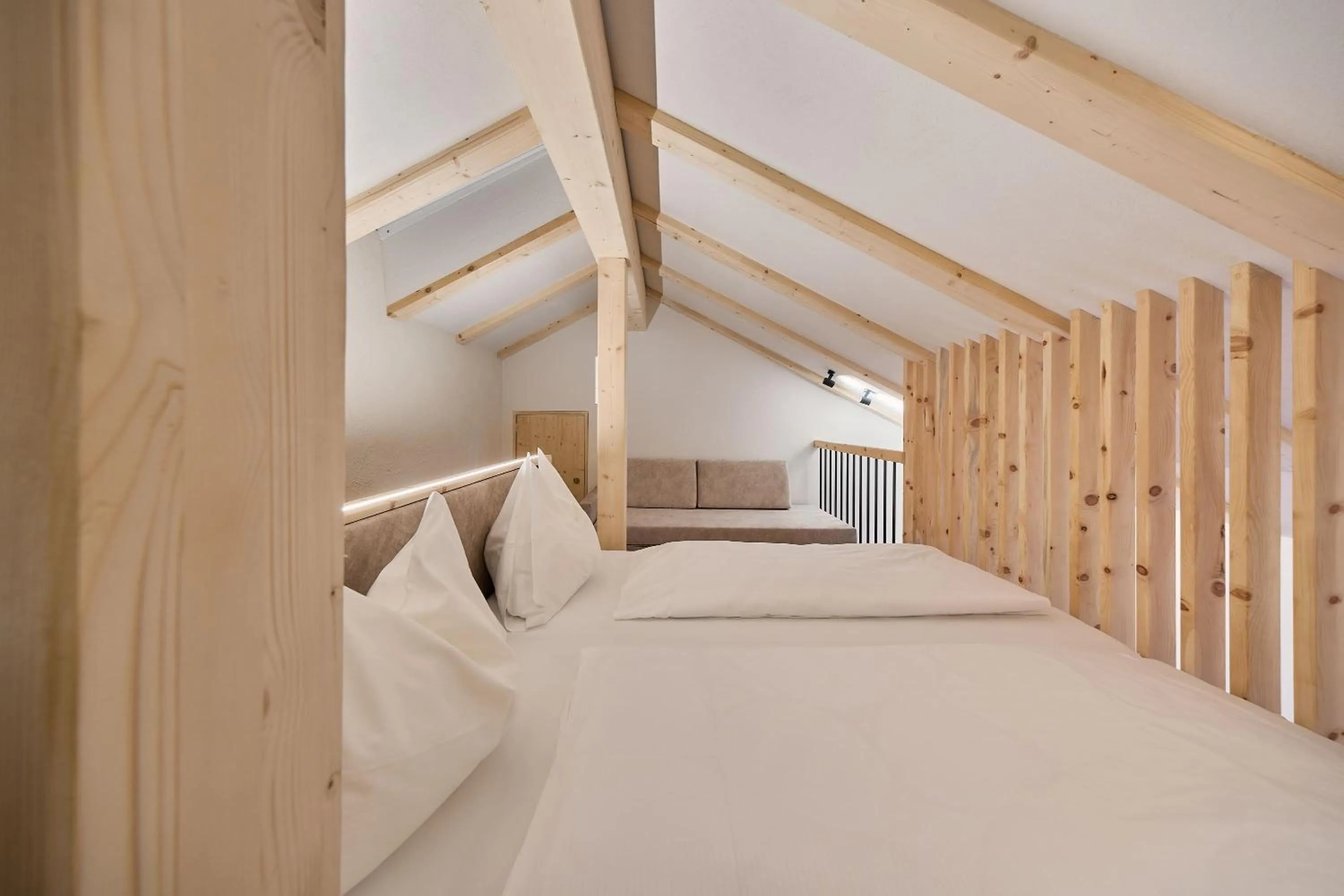 Bed in Hotel Schmuckhof