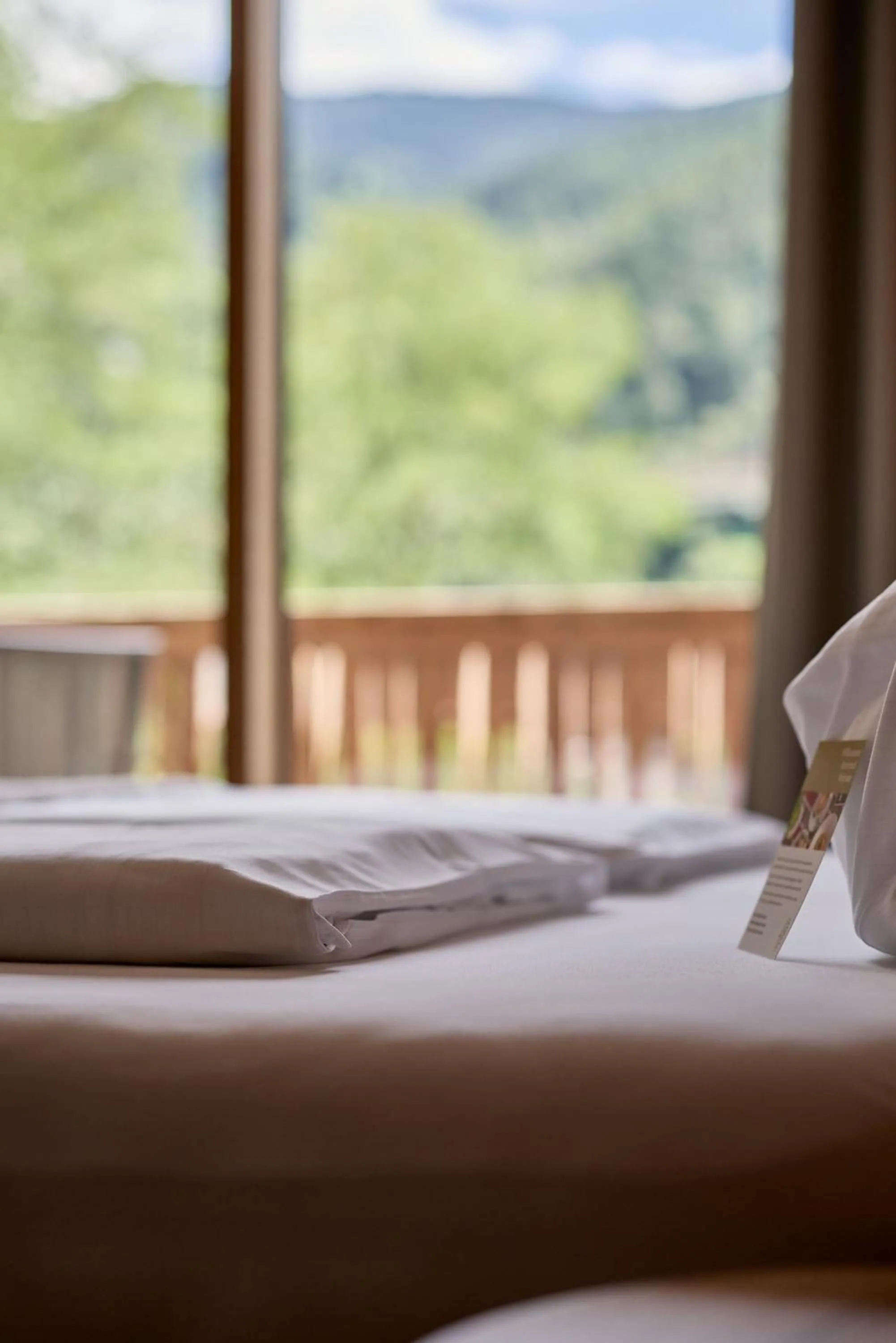 Bed in Hotel Schmuckhof