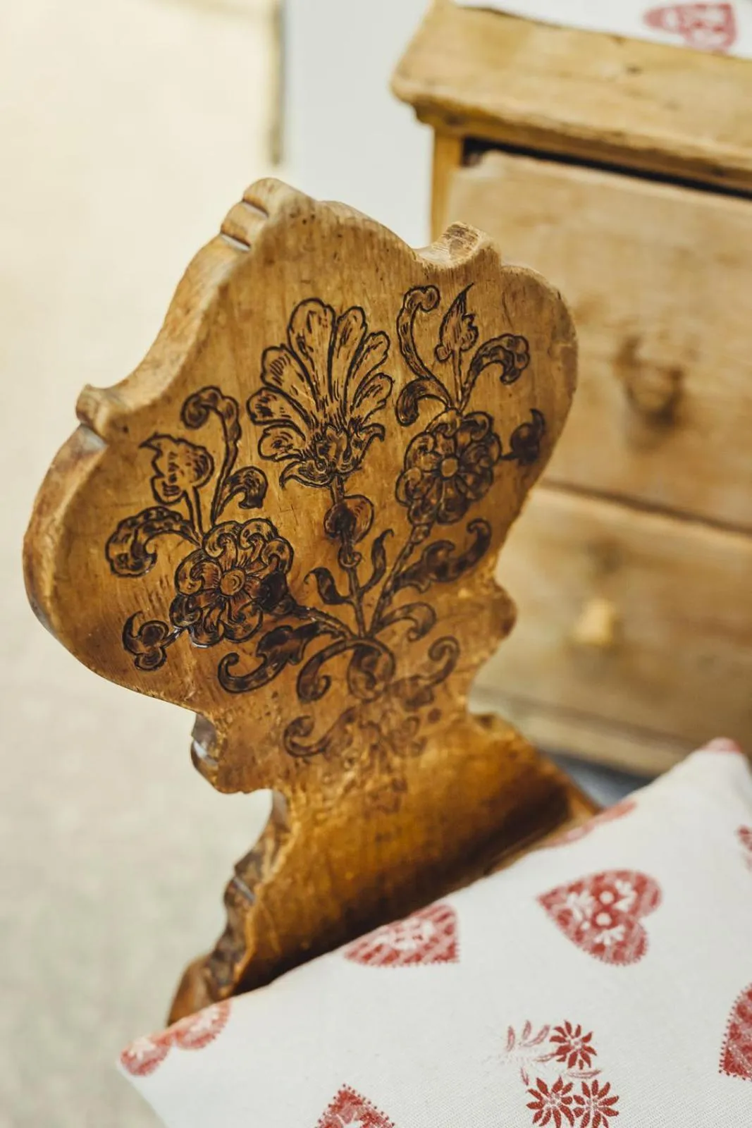 Decorative detail in Hotel Schmuckhof