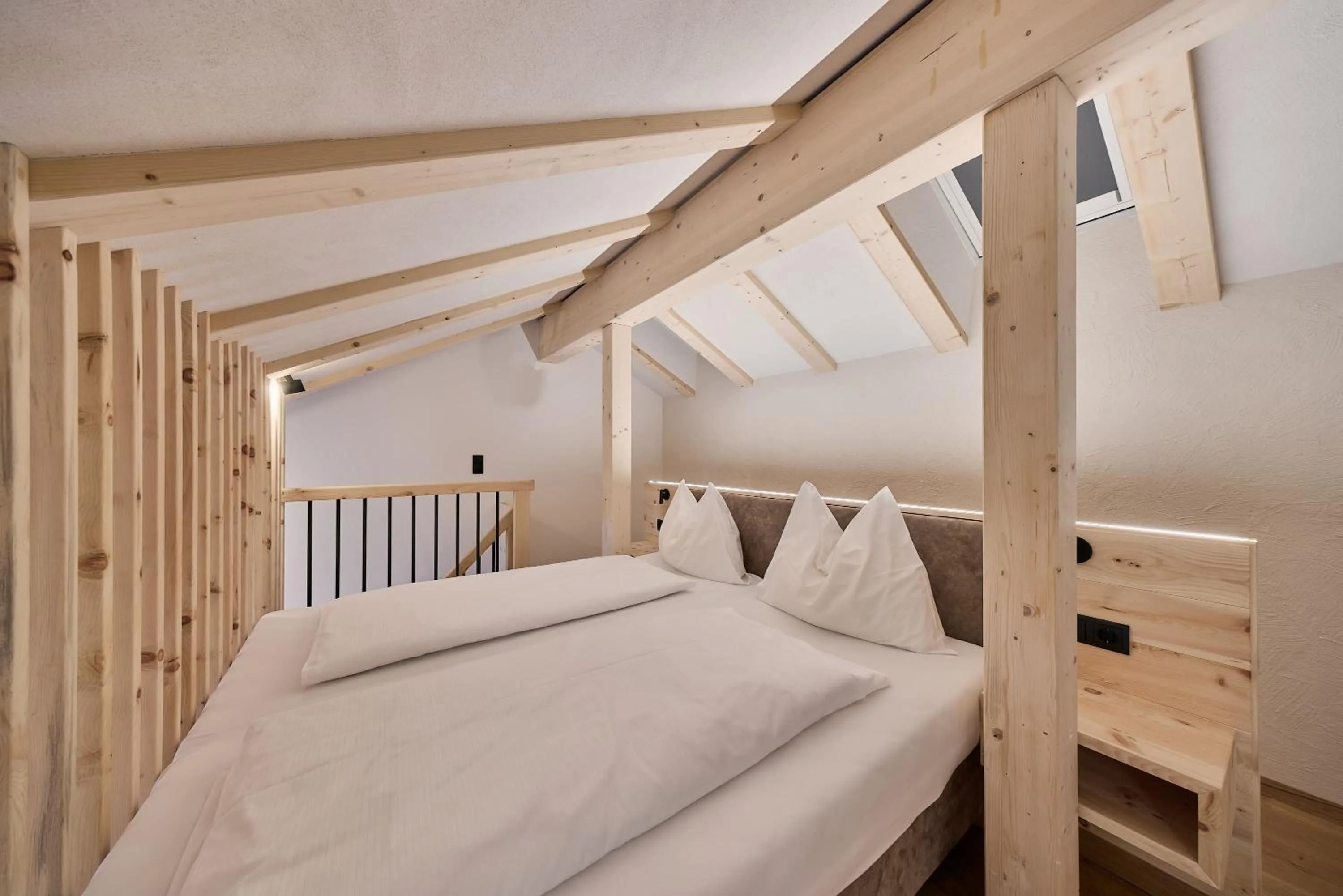 Bed in Hotel Schmuckhof