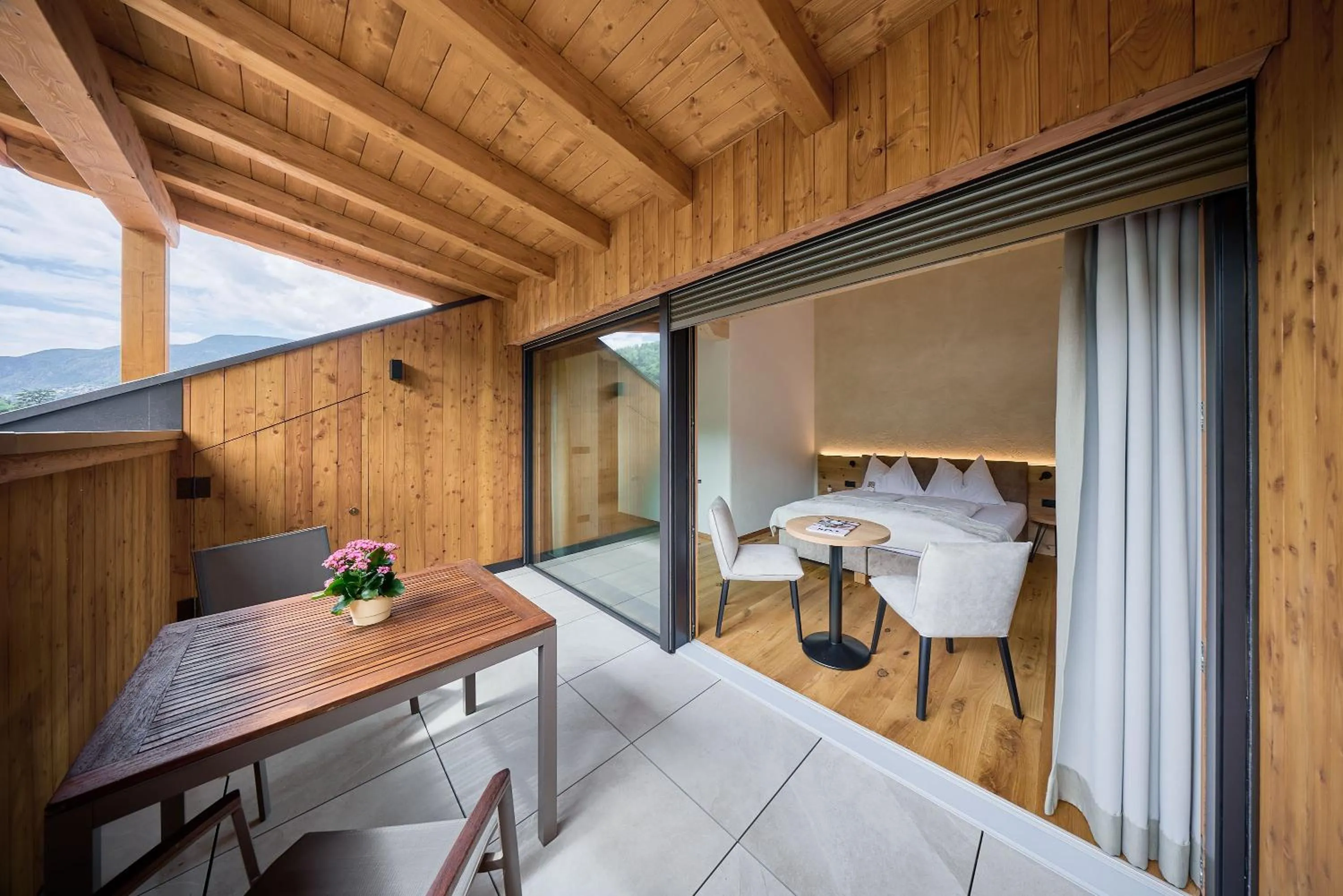 Balcony/Terrace in Hotel Schmuckhof