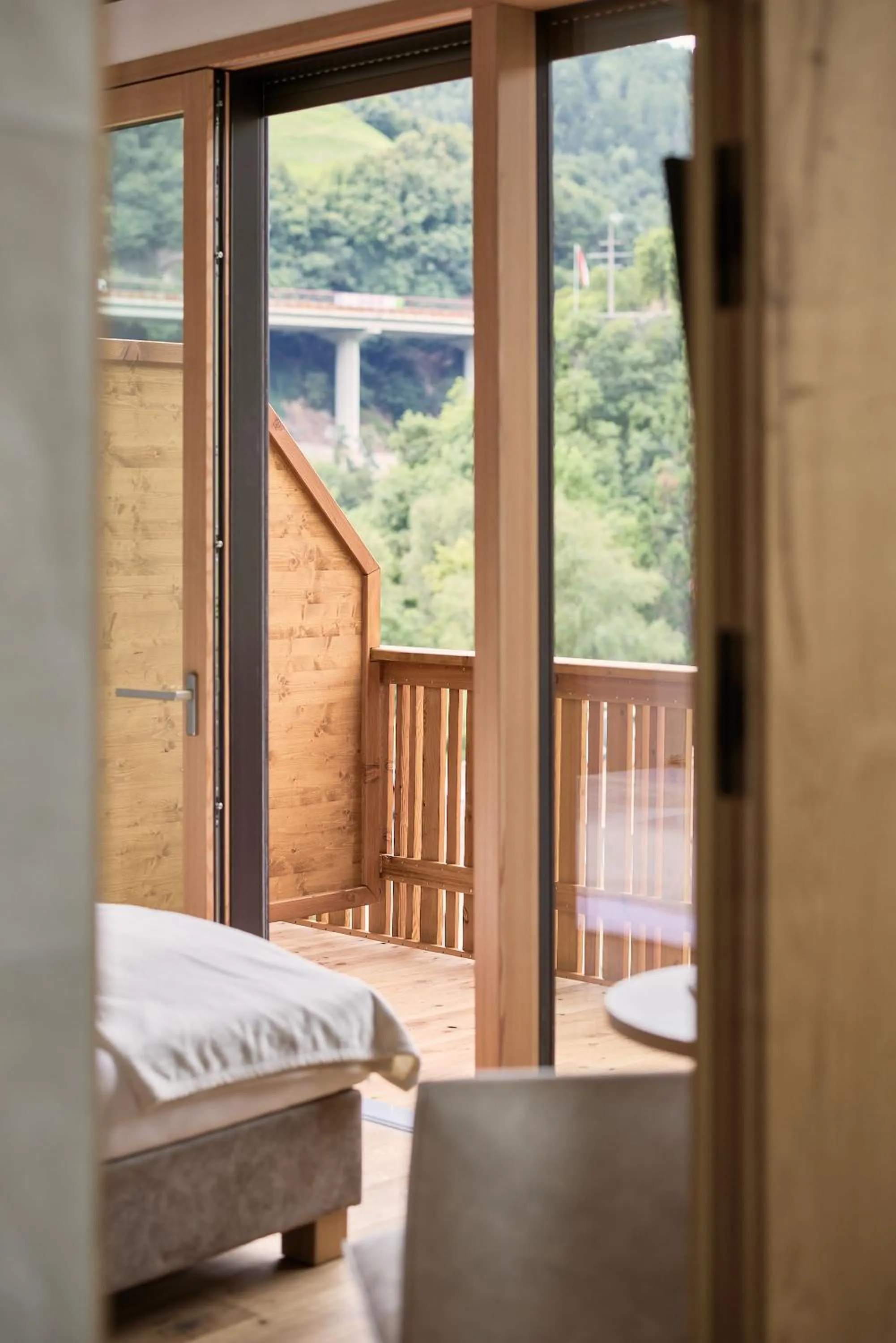 Balcony/Terrace, Bed in Hotel Schmuckhof