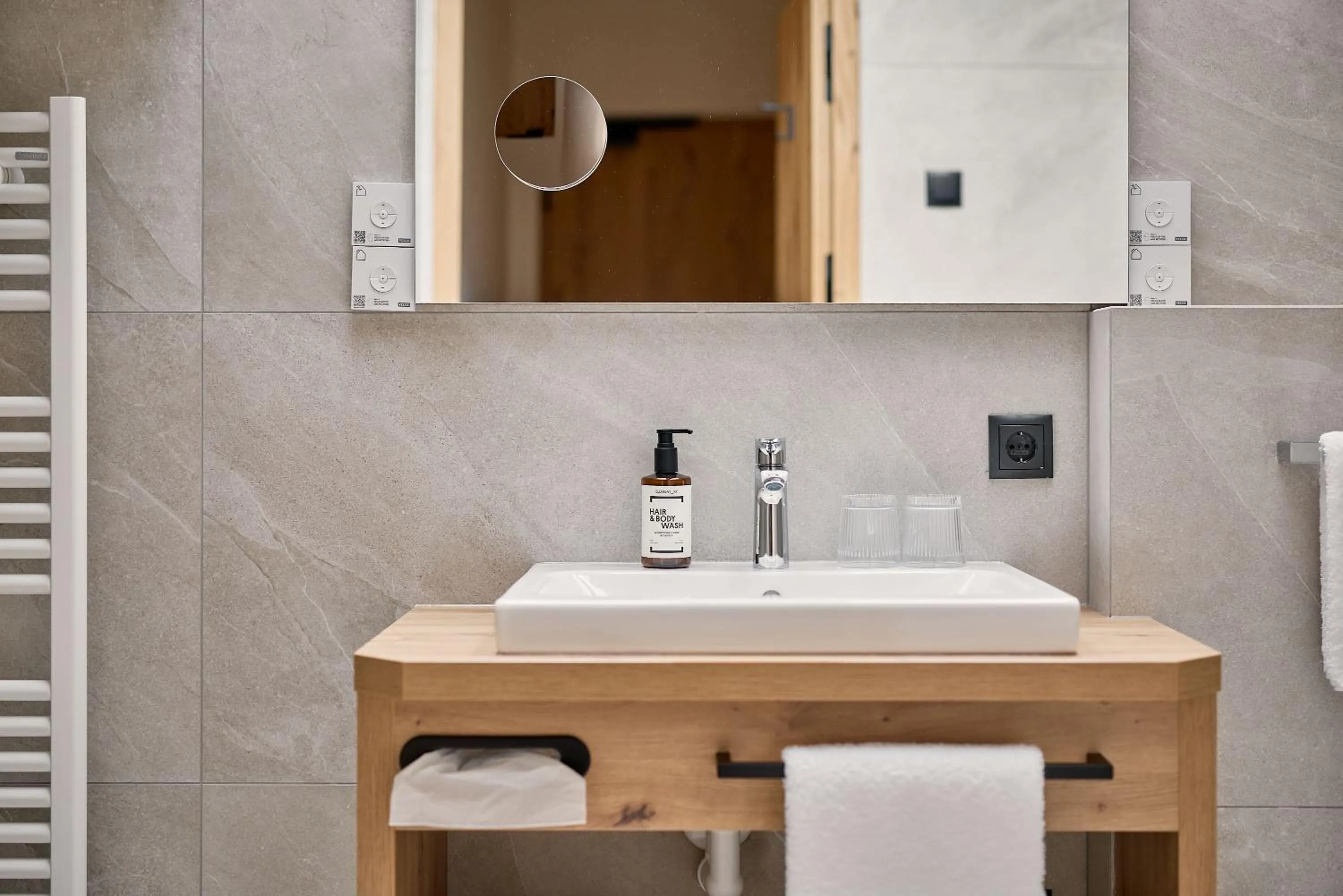 Bathroom in Hotel Schmuckhof