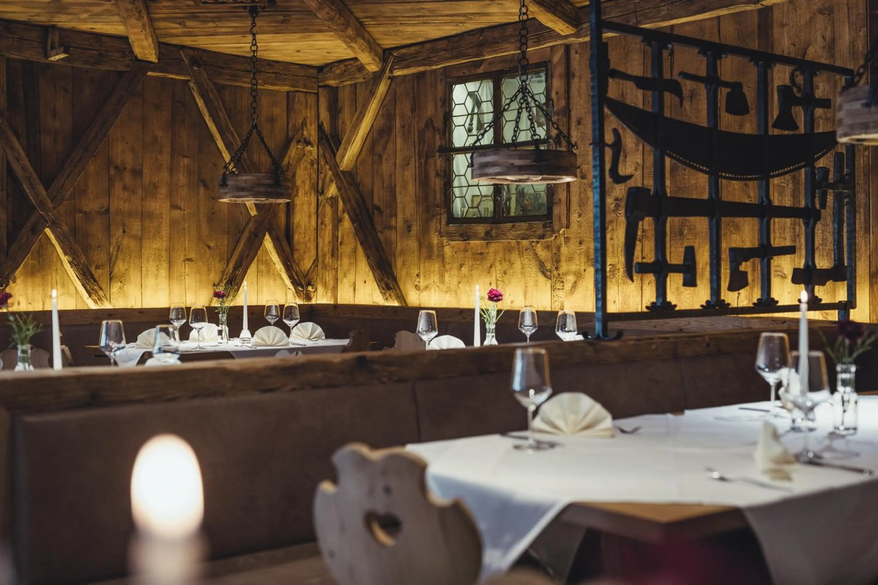 Decorative detail in Hotel Schmuckhof