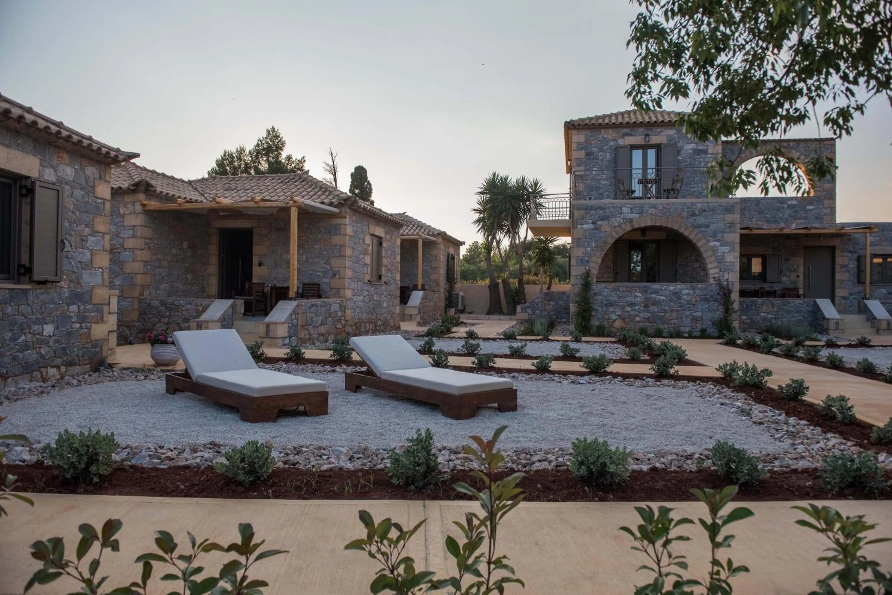 Property building in Calme Suites Mani