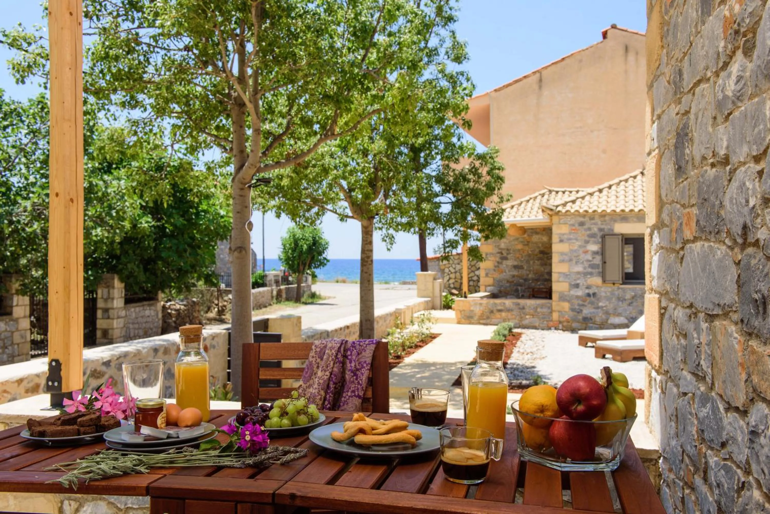 Natural landscape in Calme Suites Mani