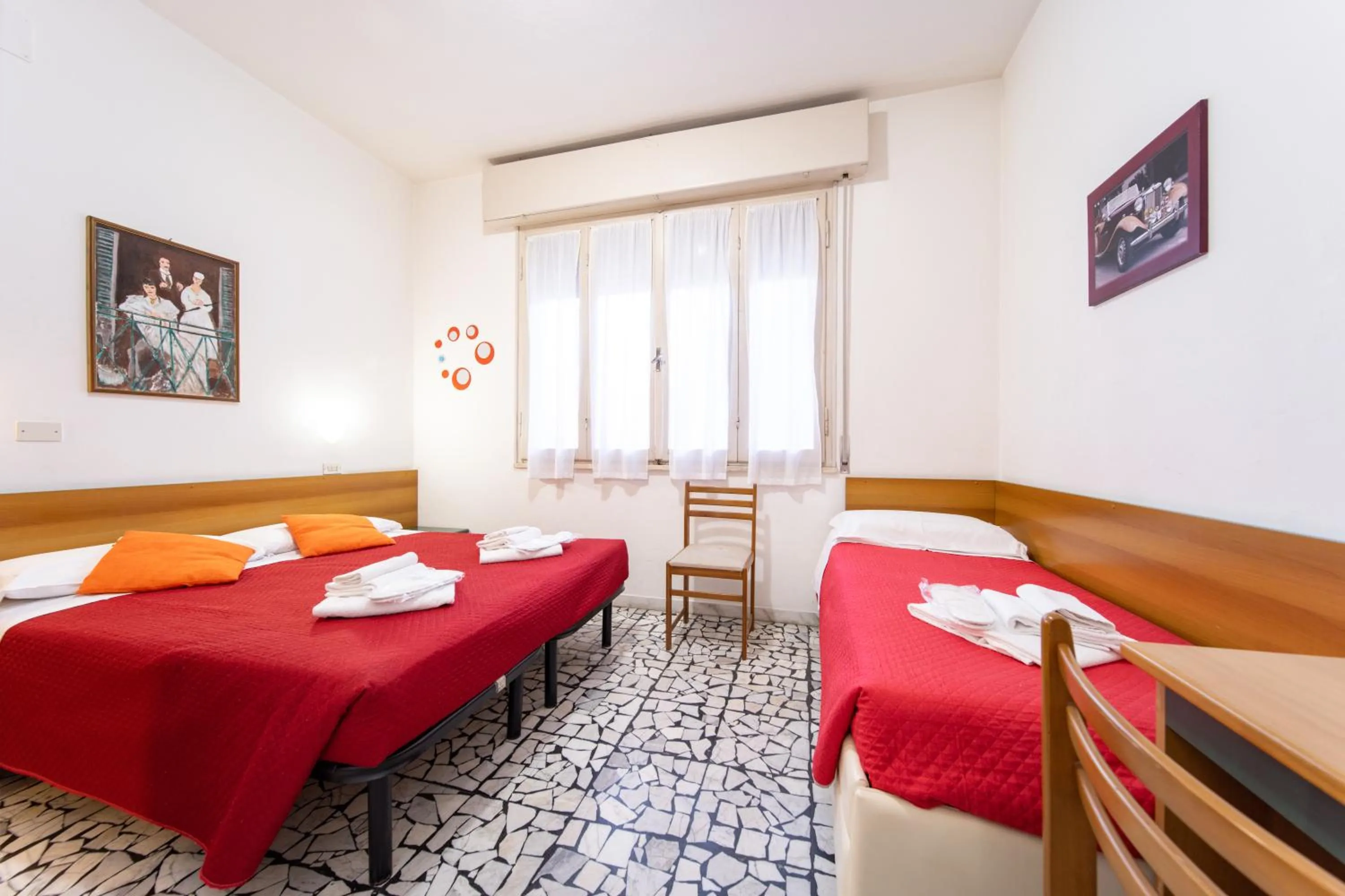 Bed in Hotel Cortina