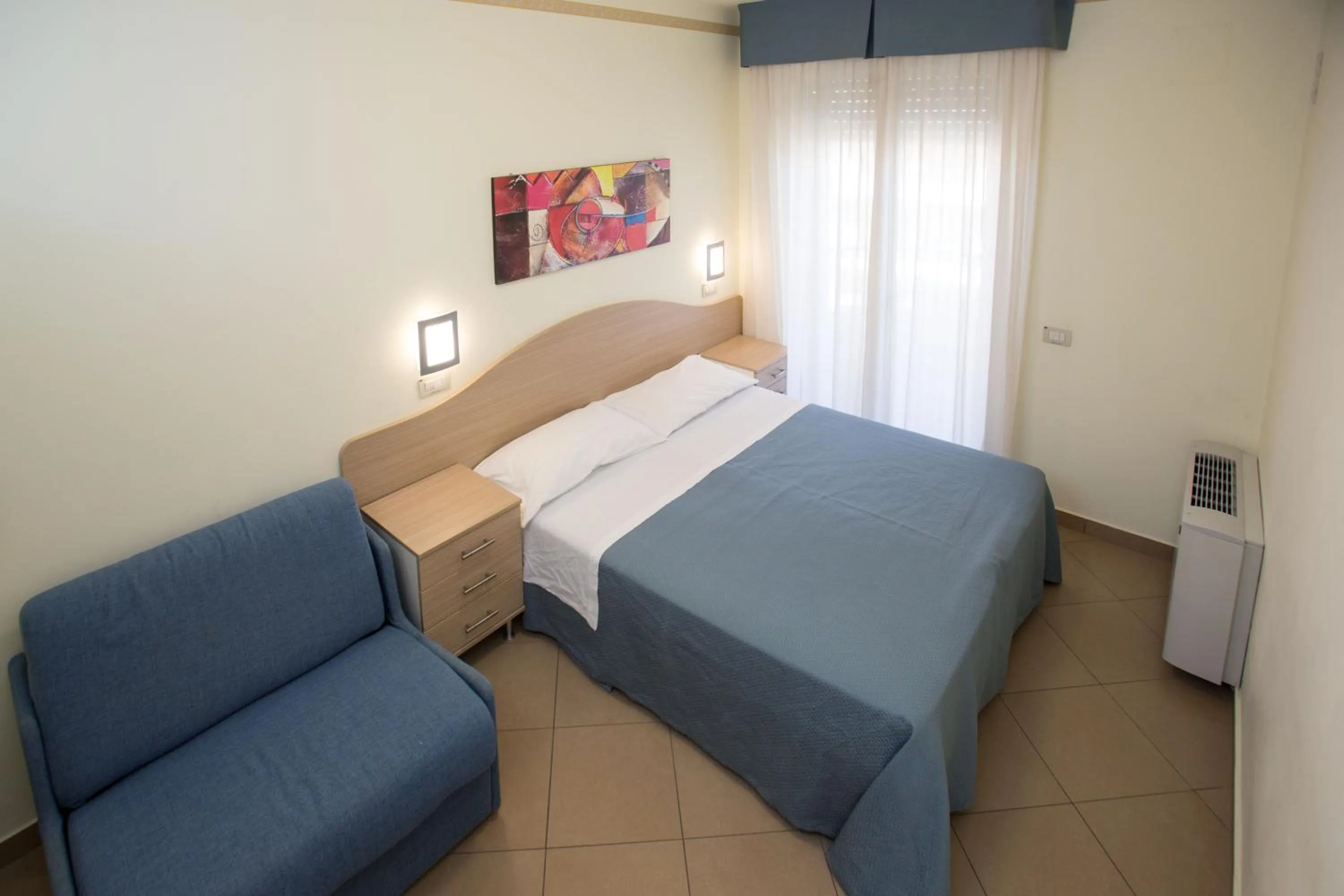 Bedroom, Bed in Residence Anchisemare