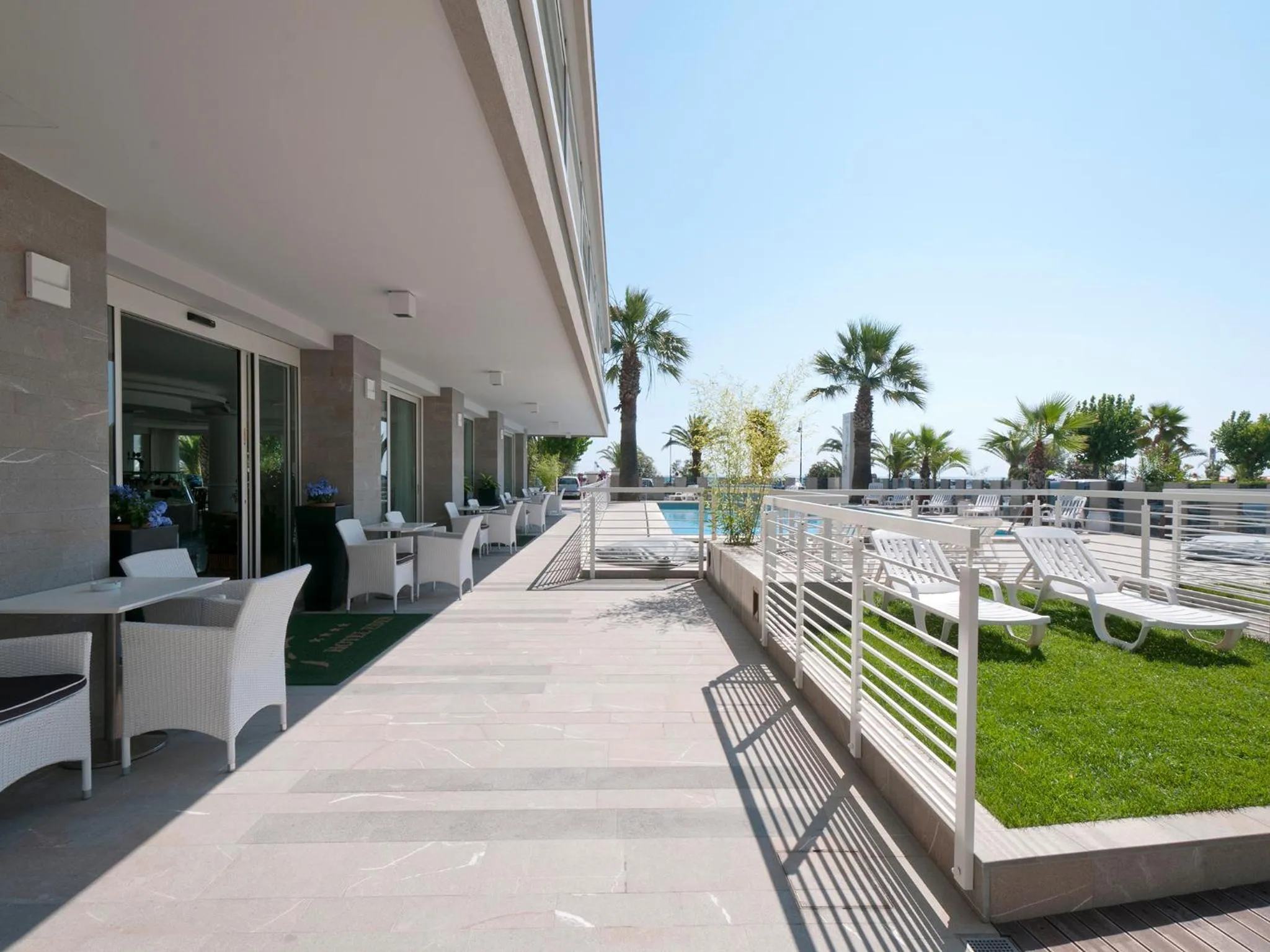 Garden in Hotel Eden