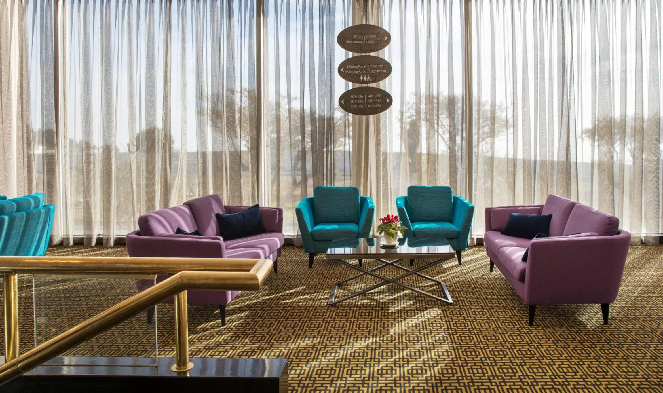 Lobby or reception in Seven Arches Hotel