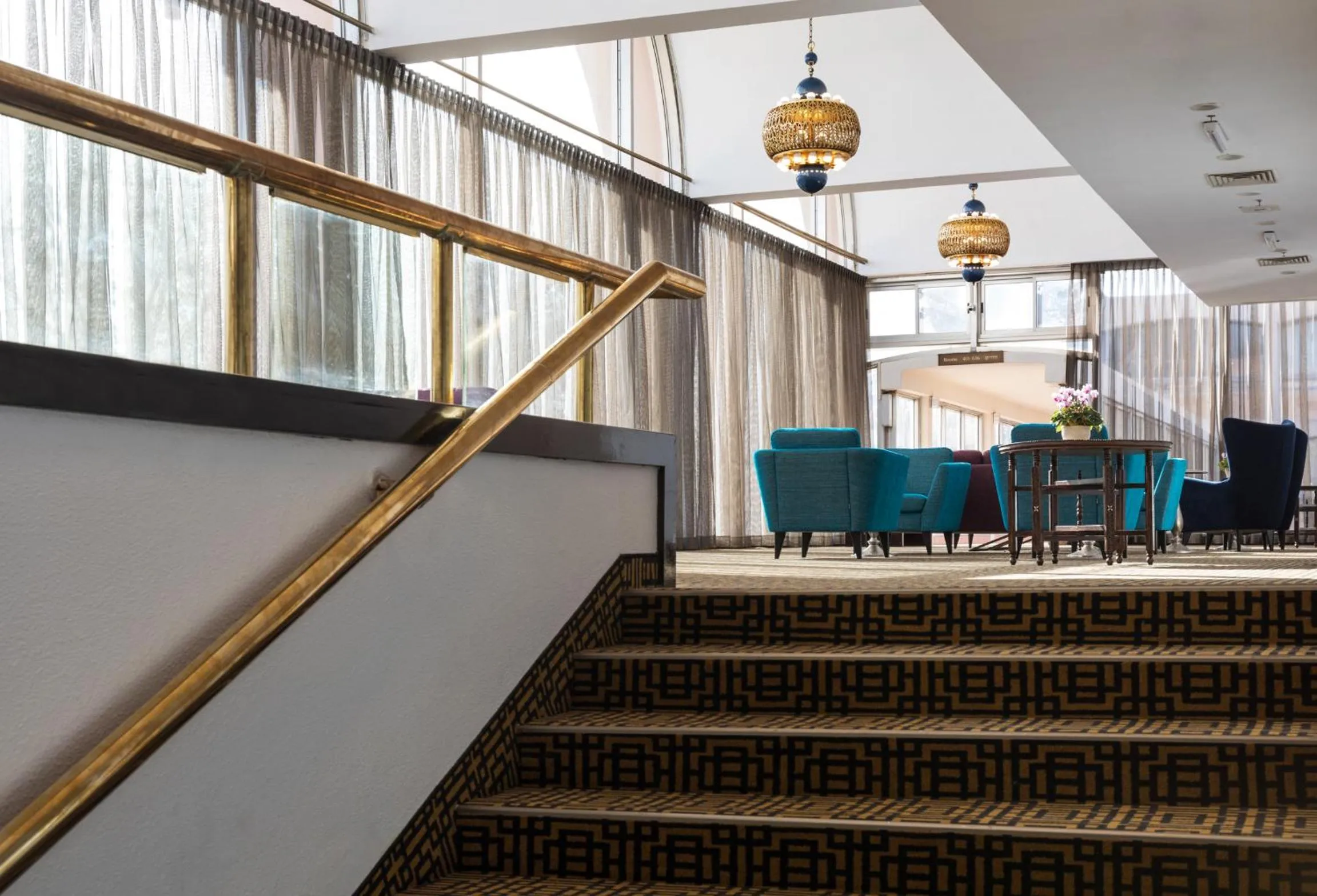 Lobby or reception in Seven Arches Hotel