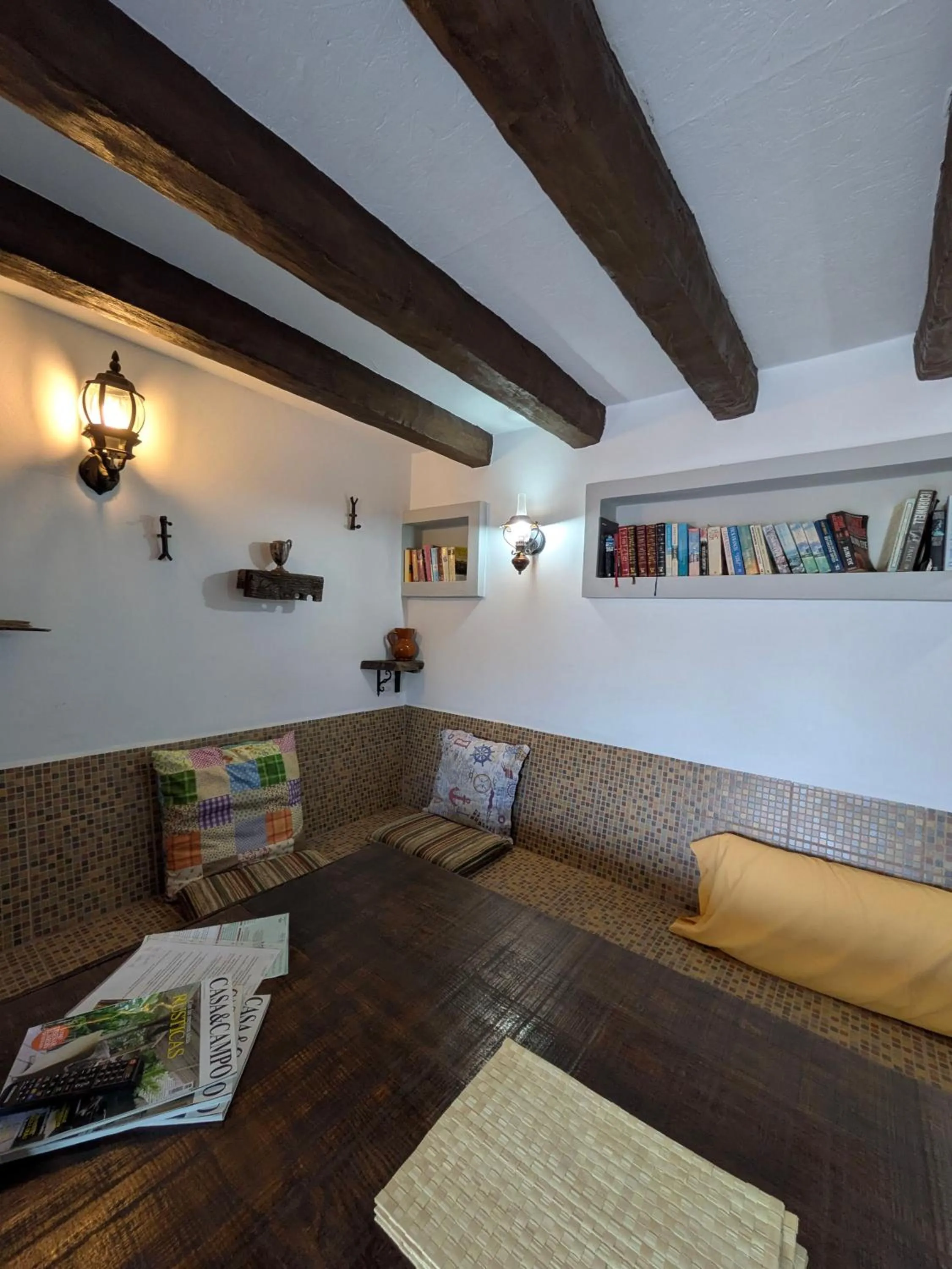 Seating area in Casa Joya