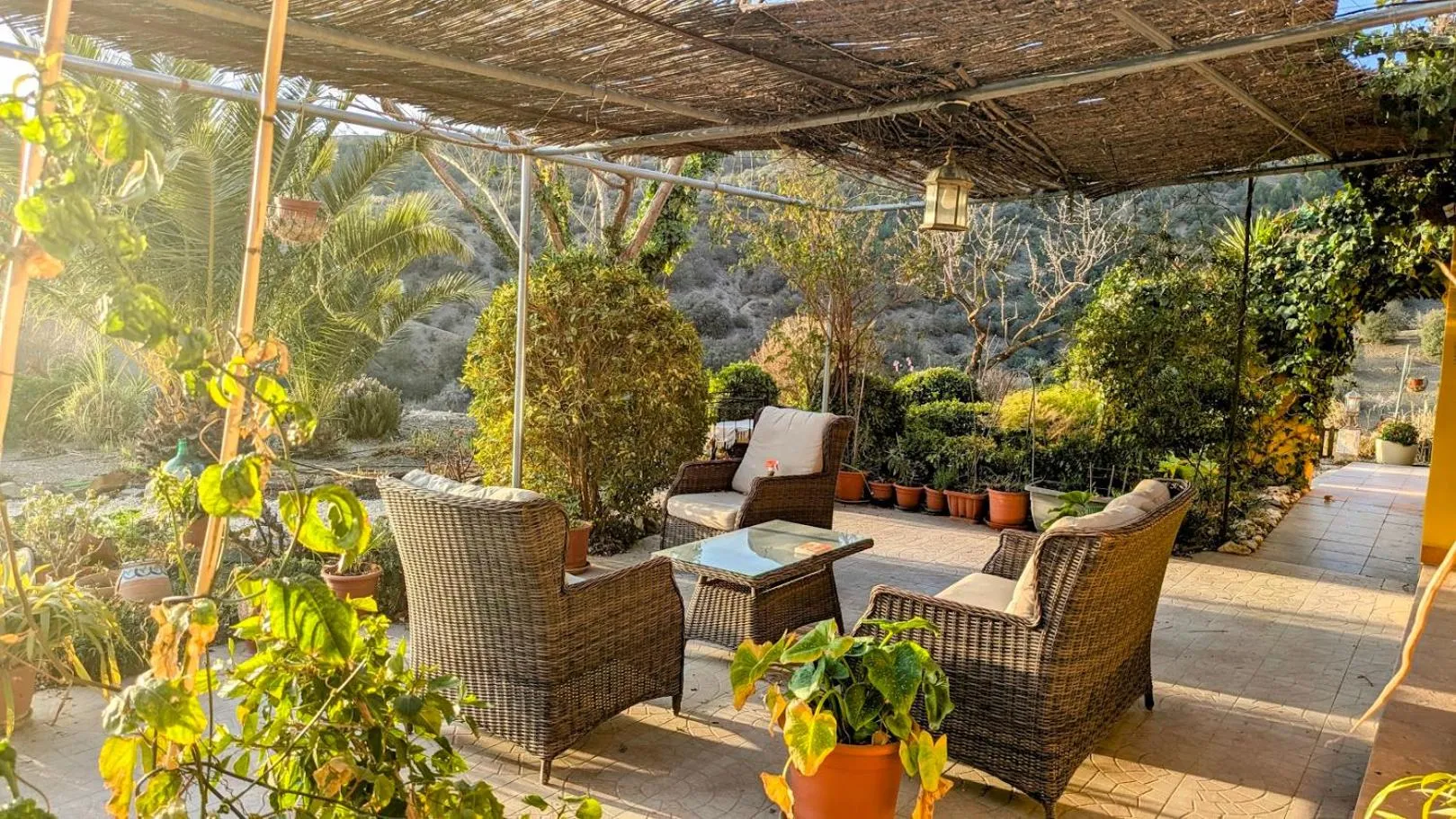 Seating area in Casa Joya
